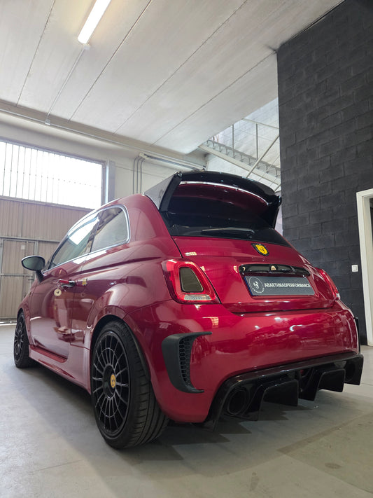 New! Abarth 500 2008-2016 Pre Facelit Pre Restyling Rear Air Vents Deflectores Traseros Paragolpes 3D