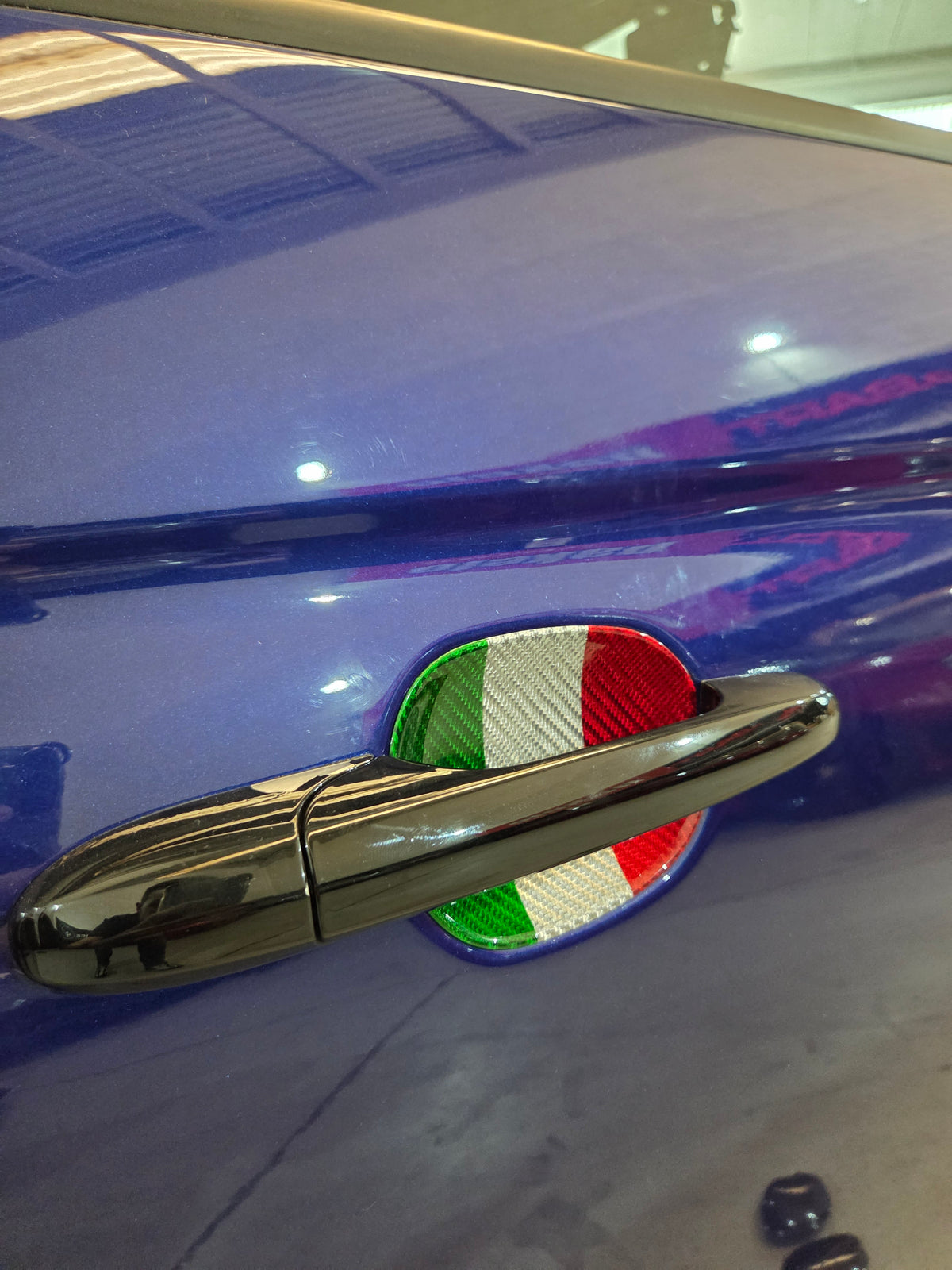 Abarth Fiat 500 All Model 100% Real Carbon Fiber Italy 🇮🇹 Door Handle Inserts (2) Puertas Embellecedores Carbono