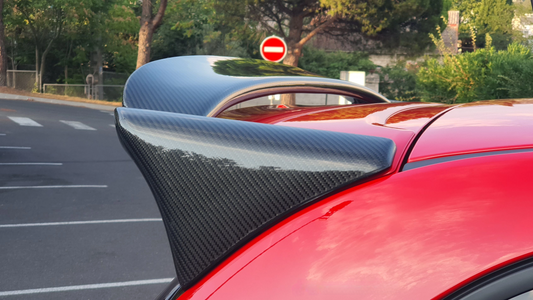 Exclusive Pre Order Now!! Abarth 500 All Model Carbon Fiber Spoiler Arqray Japan Style Alerón