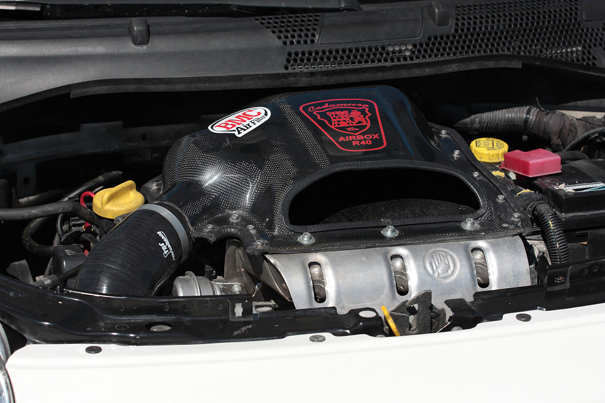 Abarth 500 All Model Carbon Fiber Intake Airbox Cadamuro With Hood 978/979 Admisión