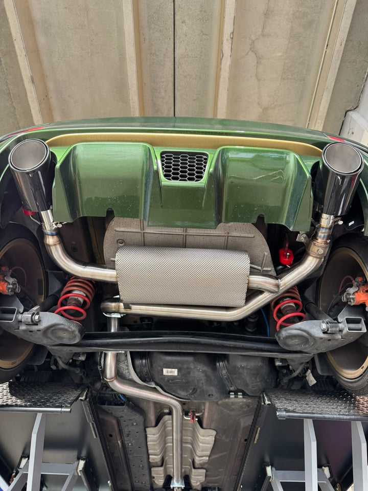 Abath 500 Escape Completo Valvula Kit Wireless Mando Full Exhaust 60mm Carbon Fiber Colas