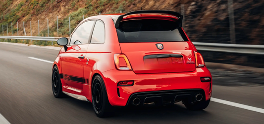 Exclusive Pre Order Now!! Abarth 500 All Model Carbon Fiber Spoiler Japan Style Alerón Alettone