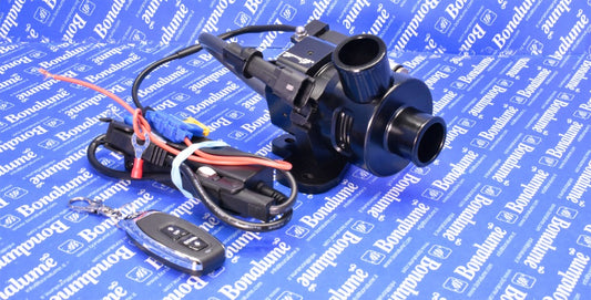 New!! Abarth 500 Fiat Alfa Valve Blow Off Wireless Válvula Bonalume Regulable con Mando Switch