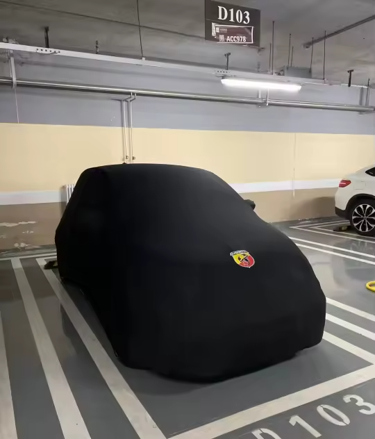 Exclusive Abarth Fiat 500 All Model INTERIOR Car Cover Logo Abarth Mad Funda Coche