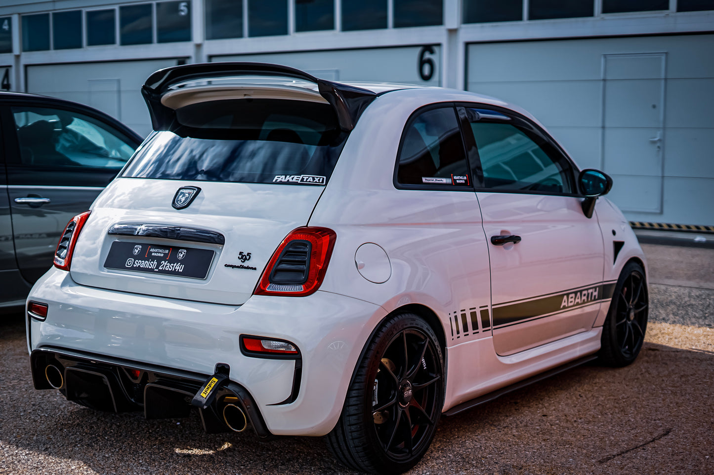 Exclusive Pre Order Now!! Abarth 500 All Model Carbon Fiber Spoiler Japan Style Alerón Alettone