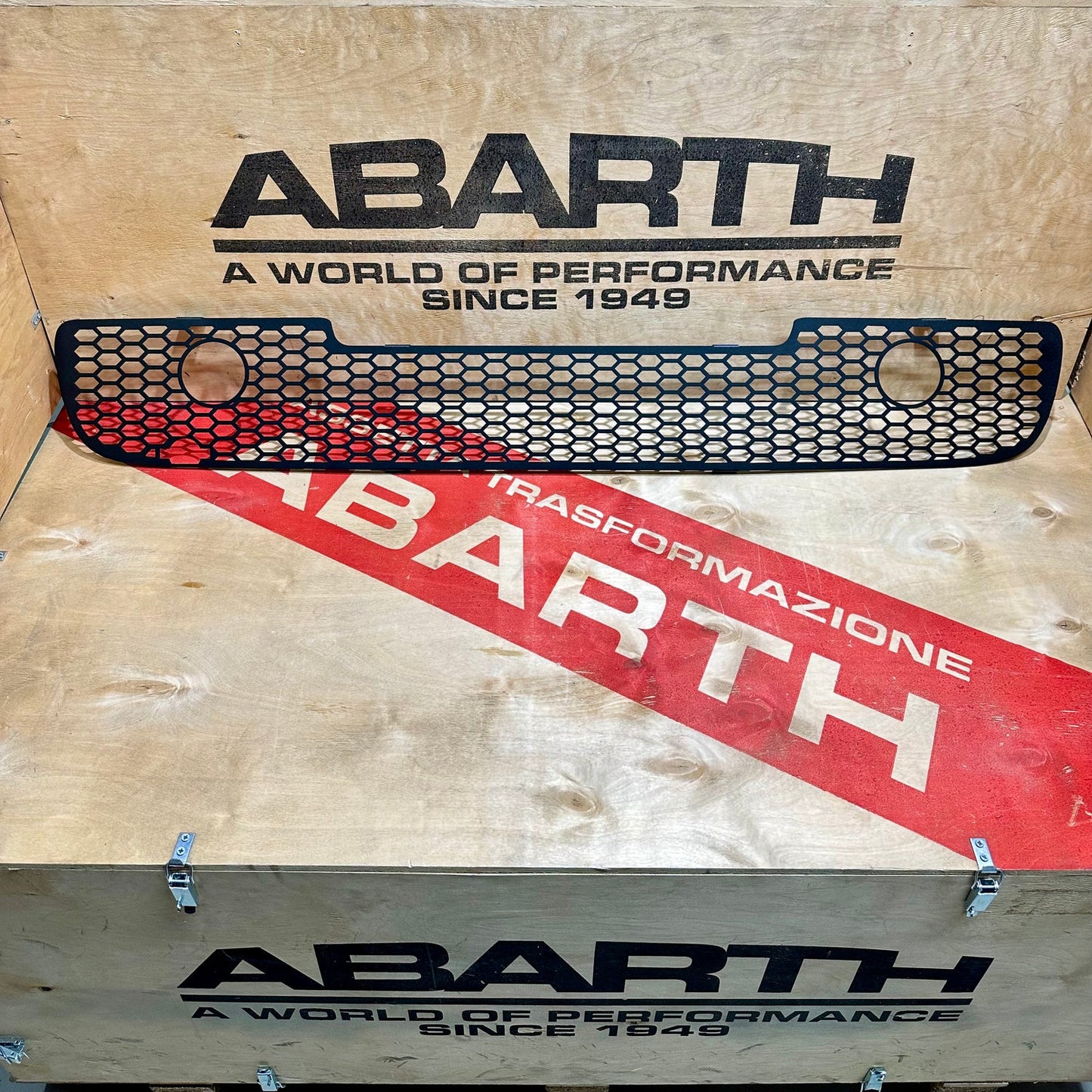 Abarth 2008-2016 Pre Restyling Assetto Corse Grille Front Bumper Rejilla Frontal Paragolpes
