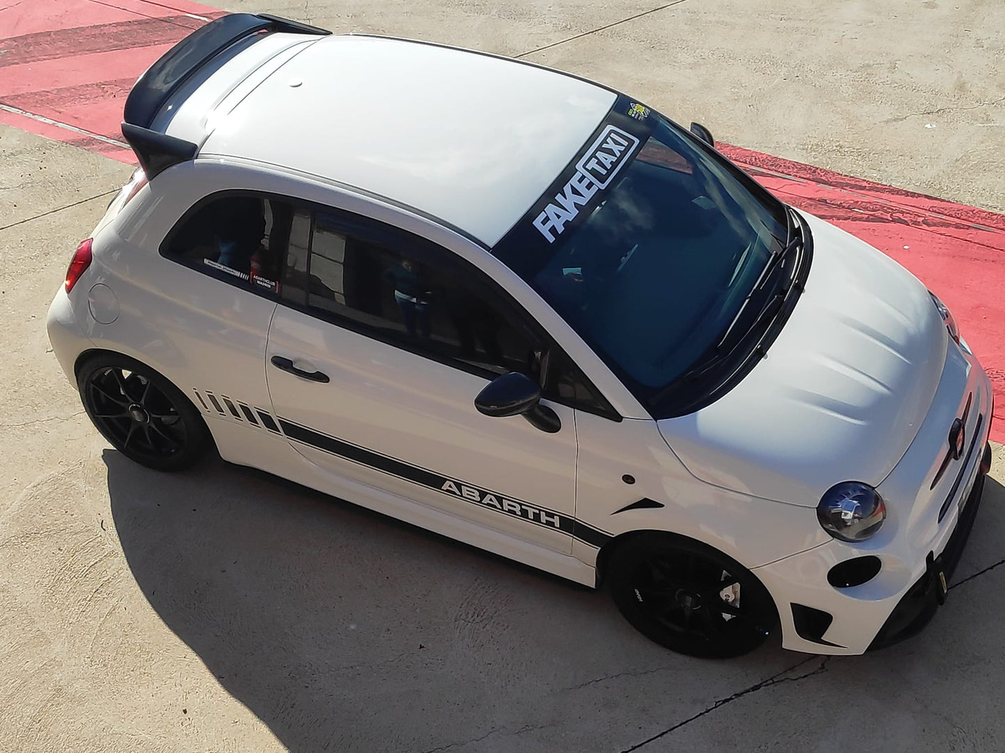 Exclusive Pre Order Now!! Abarth 500 All Model Carbon Fiber Spoiler Japan Style Alerón Alettone
