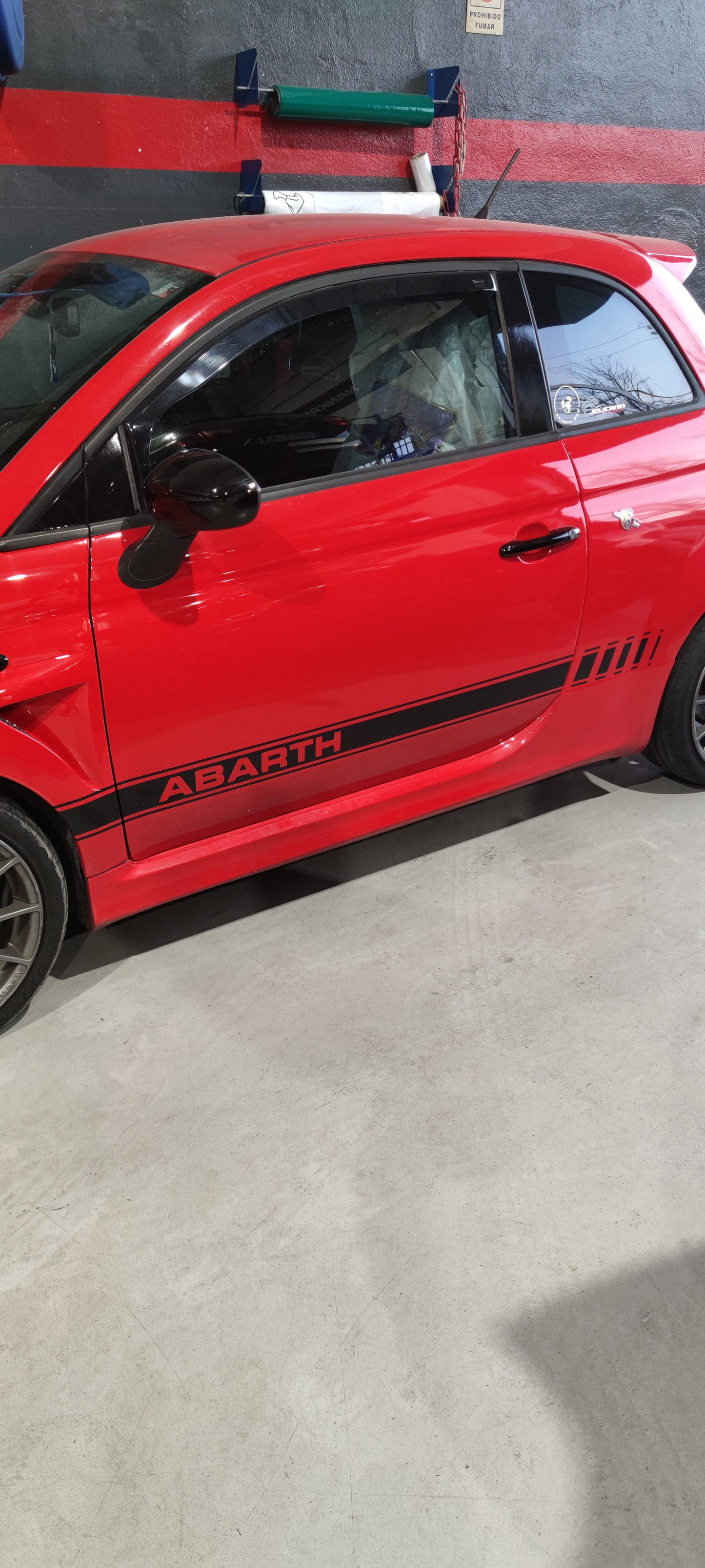 Abarth Kit Molduras Exterior Brillo o Mate