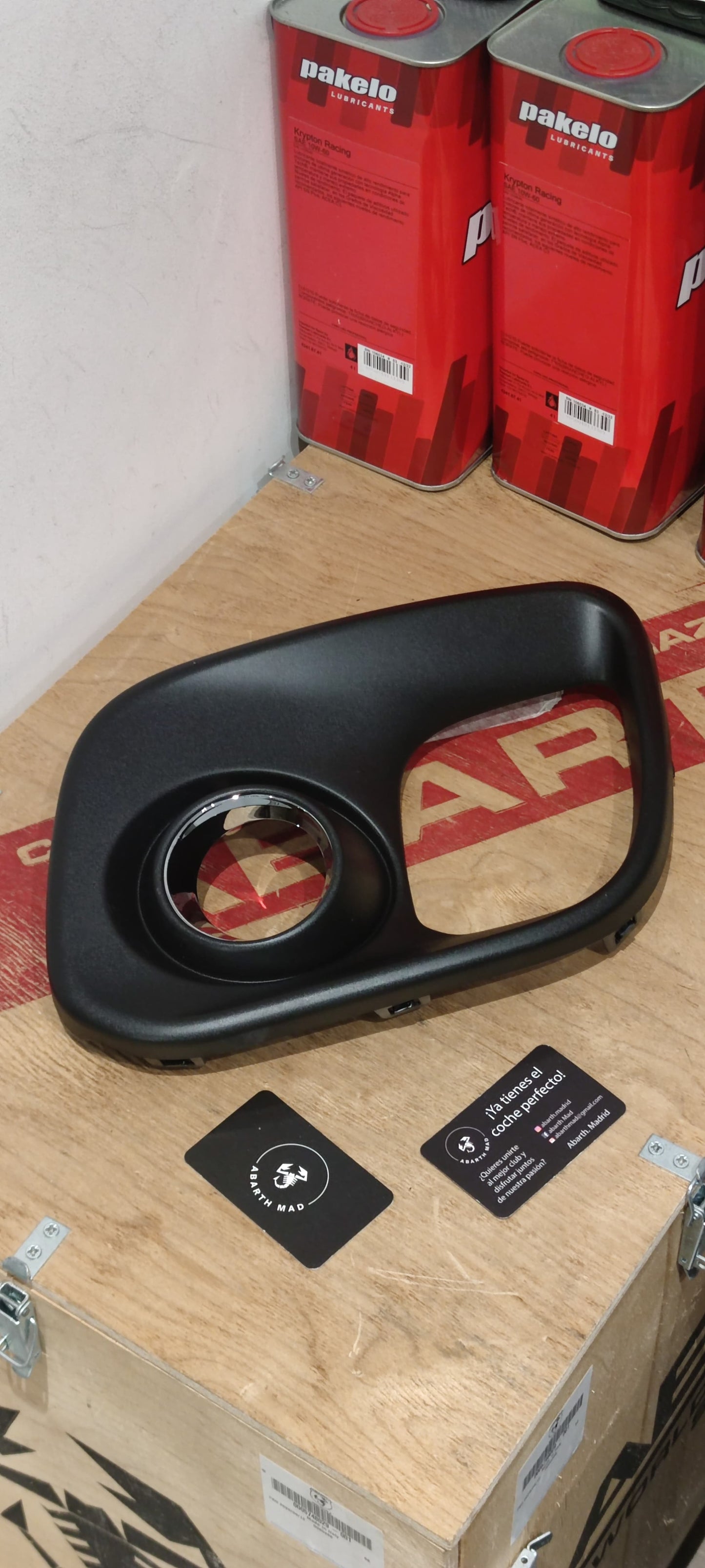 Abarth Restyling Carcasa Cover Antinieblas