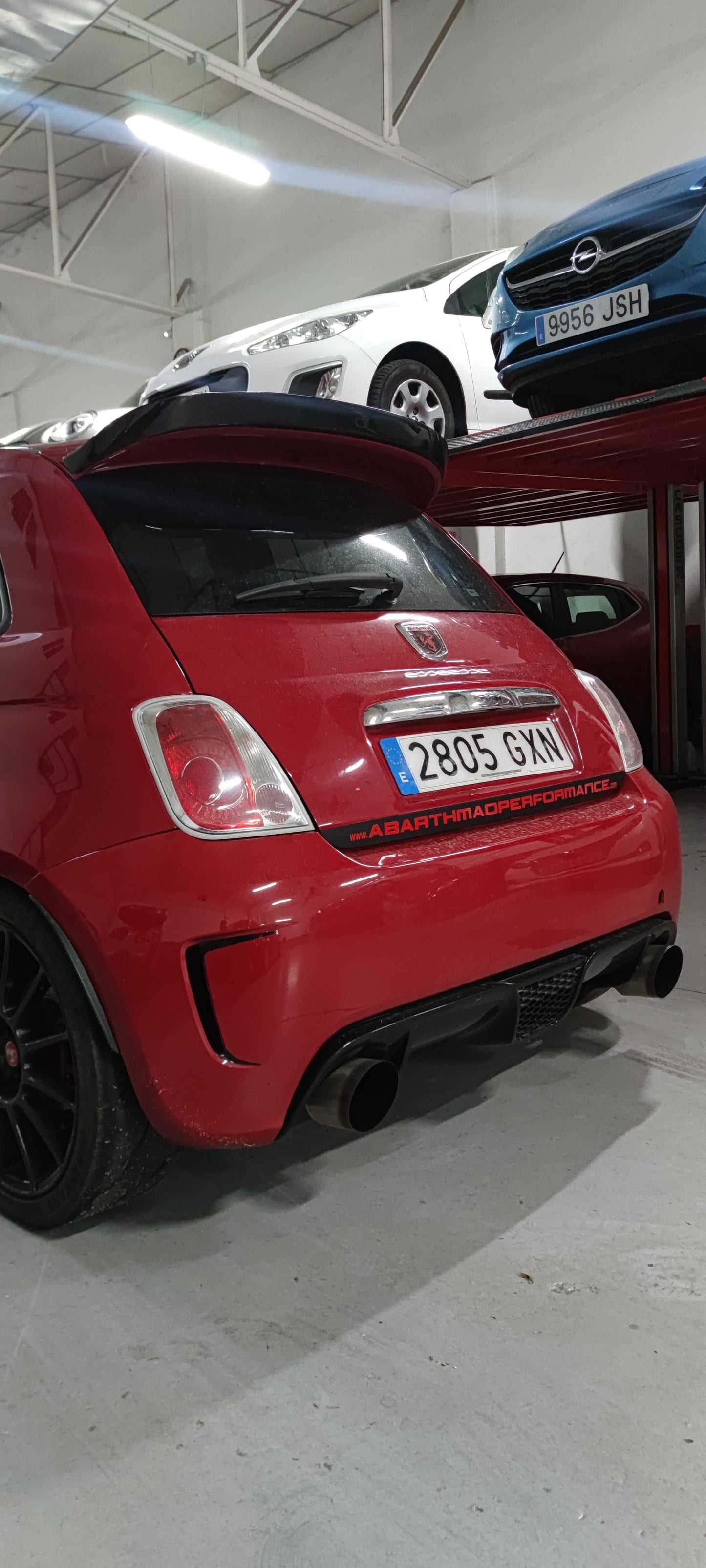 Abarth Faros Restyling para Pre Restyling 08-16