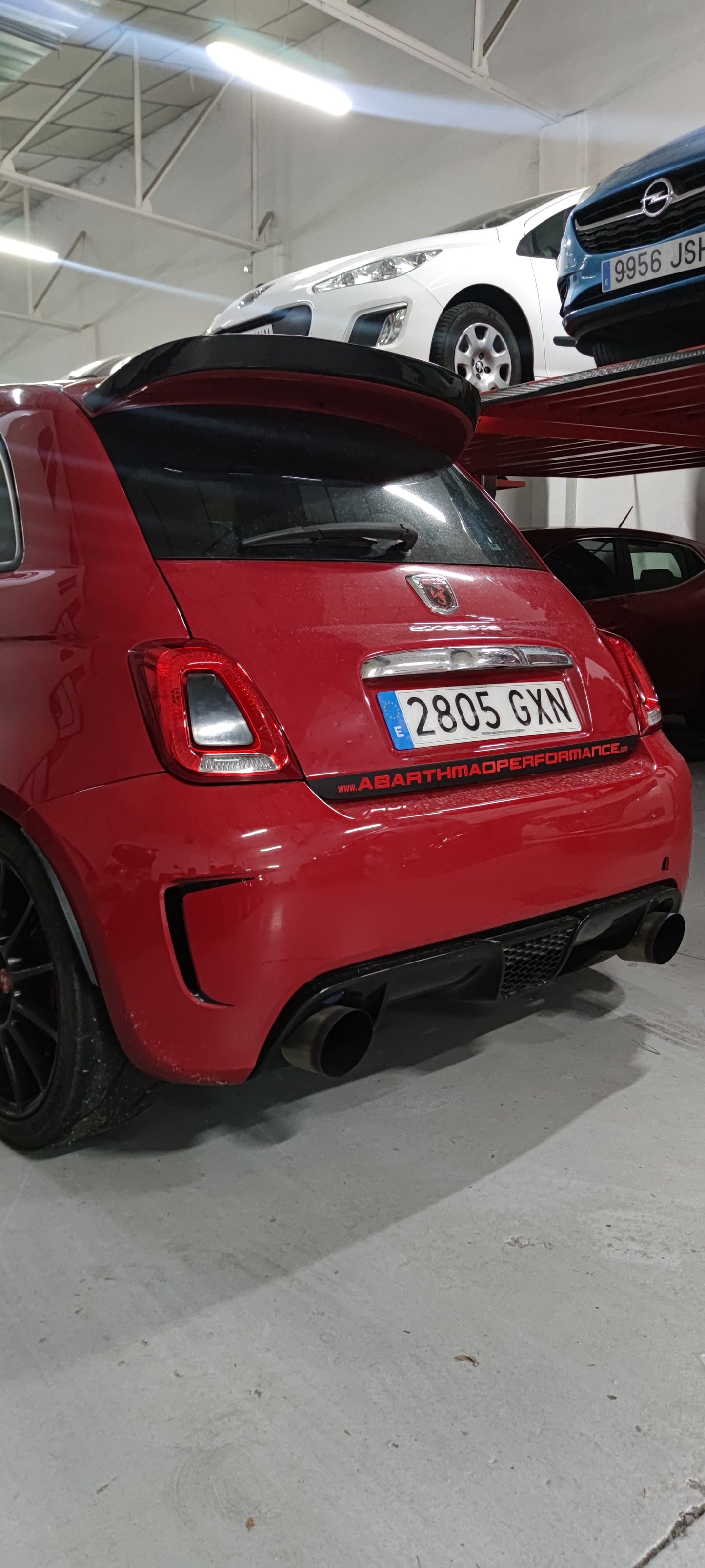 Abarth Faros Restyling para Pre Restyling 08-16