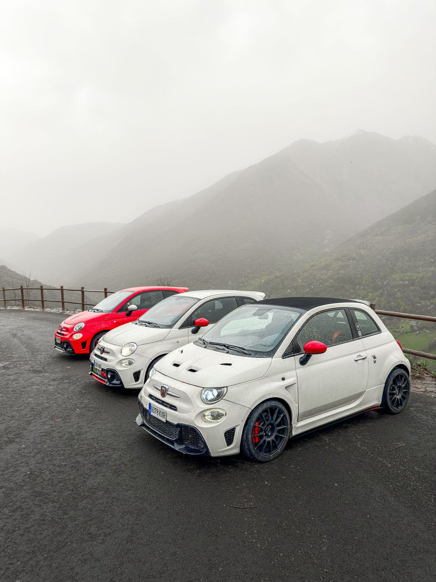 Abarth Bonnet Fiber Angry or Normal