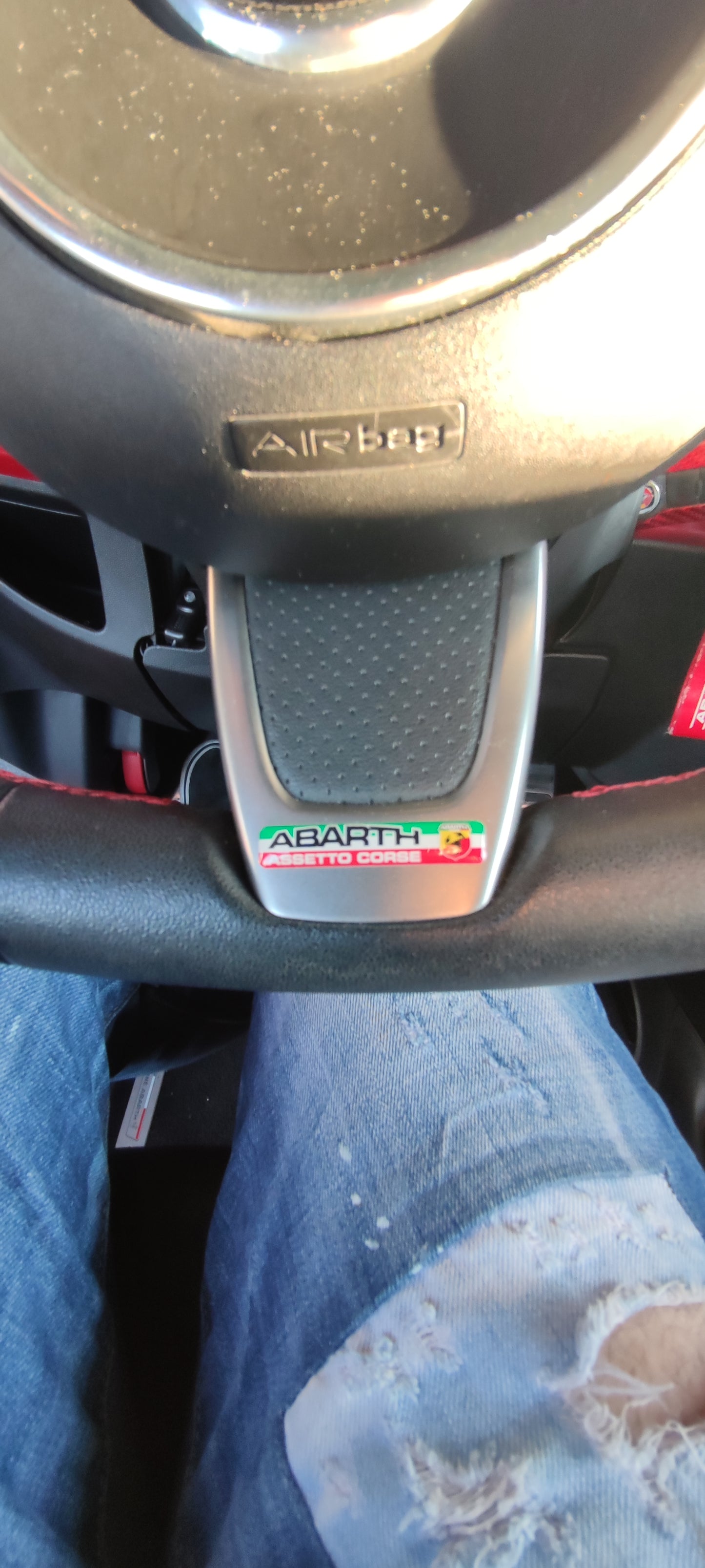 Abarth Volante Pre Restyling Tapa Radio Carbono