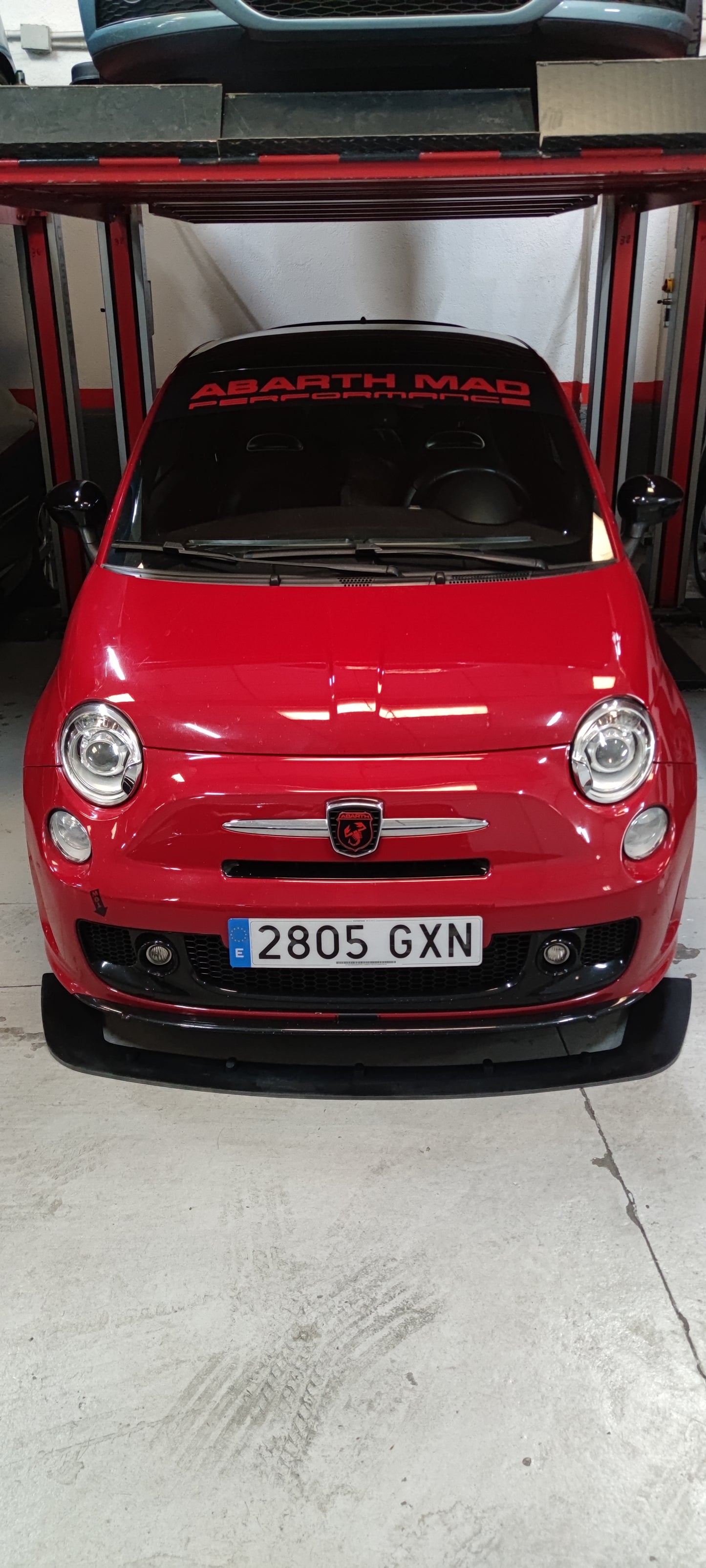 Abarth Lip Splitter Frontal Pre Restyling