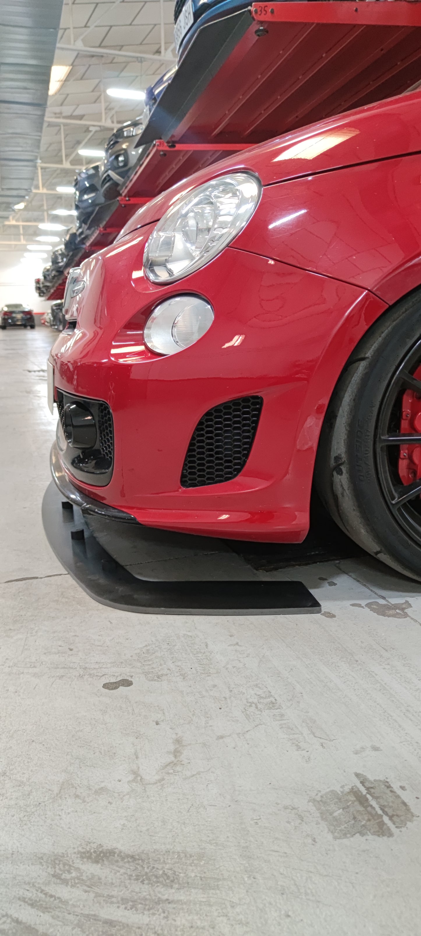 Abarth Lip Splitter Frontal Pre Restyling