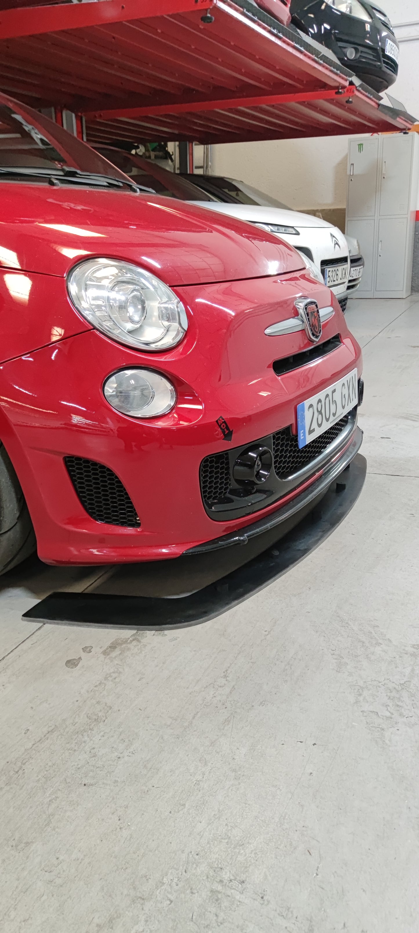 Abarth Lip Splitter Frontal Pre Restyling