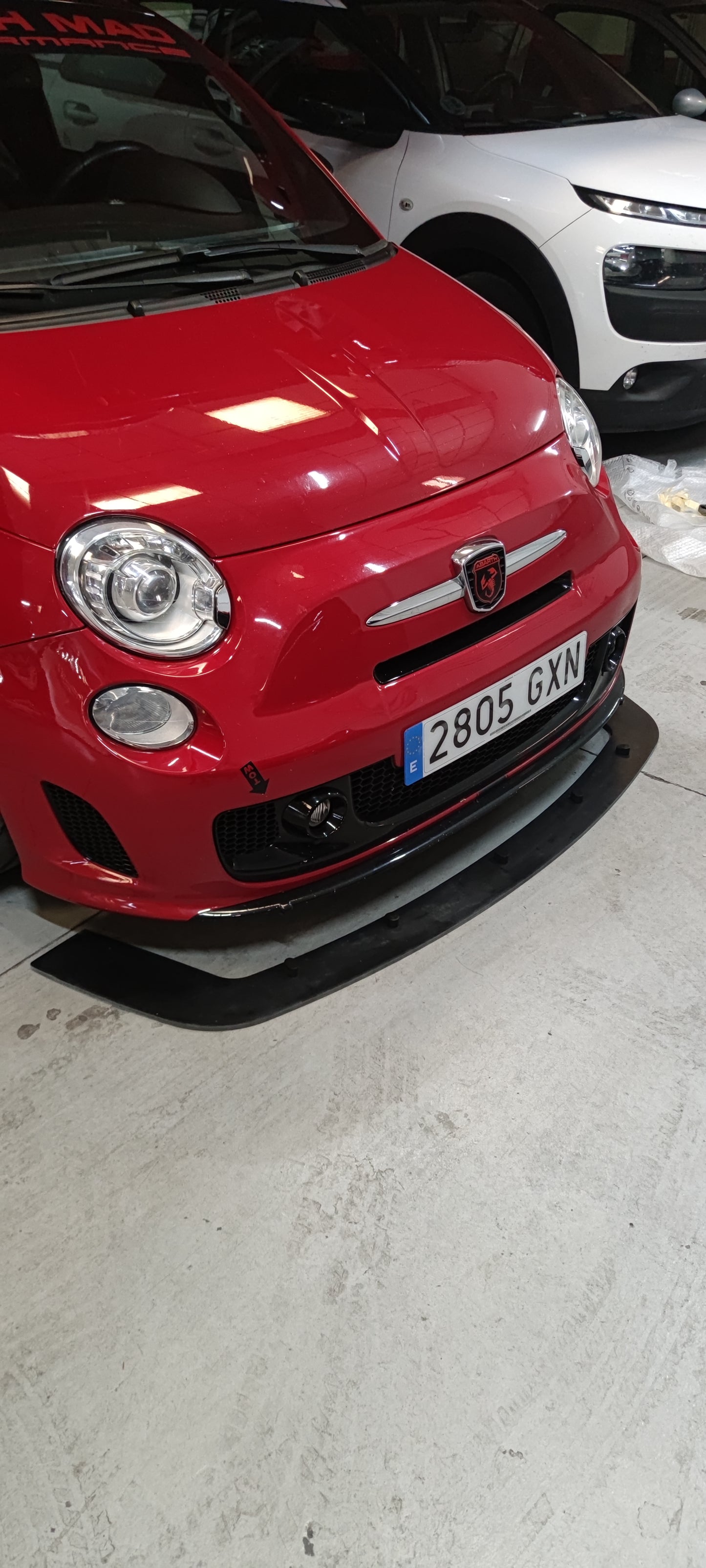 Abarth Lip Splitter Frontal Pre Restyling