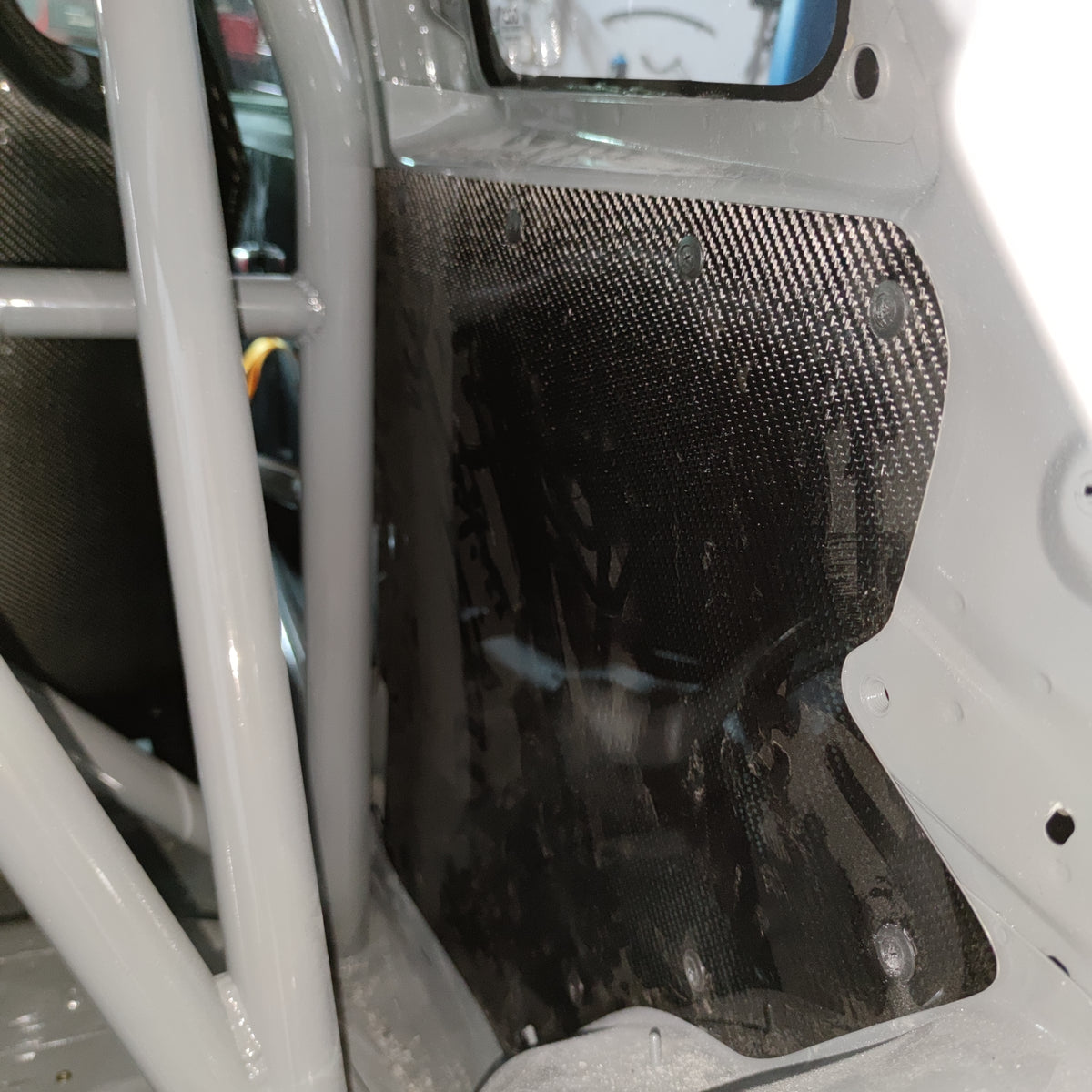 Abarth 500 Paneles Traseros Carbon Fiber Biposto Rear Panel Trim