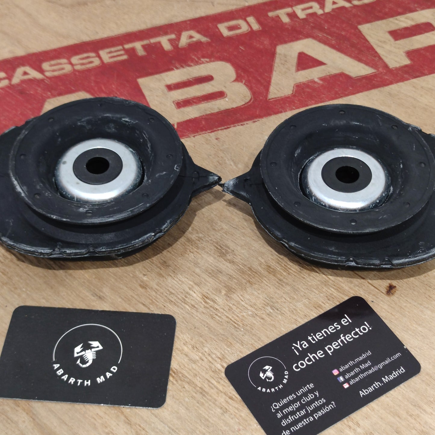 Sostituzione coppe sospensione Abarth