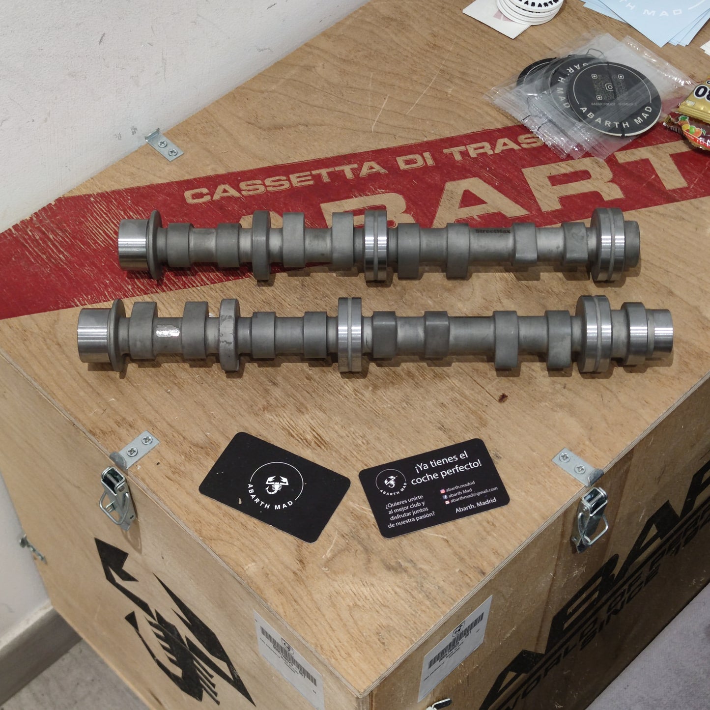 Abarth Camshafts Árboles de Levas Stage 1 street/Stage 2 race