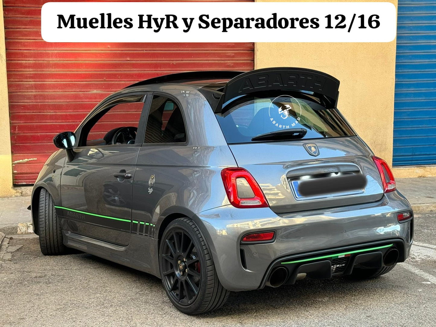 Kit Molle Abarth H&amp;R - 3/4cm