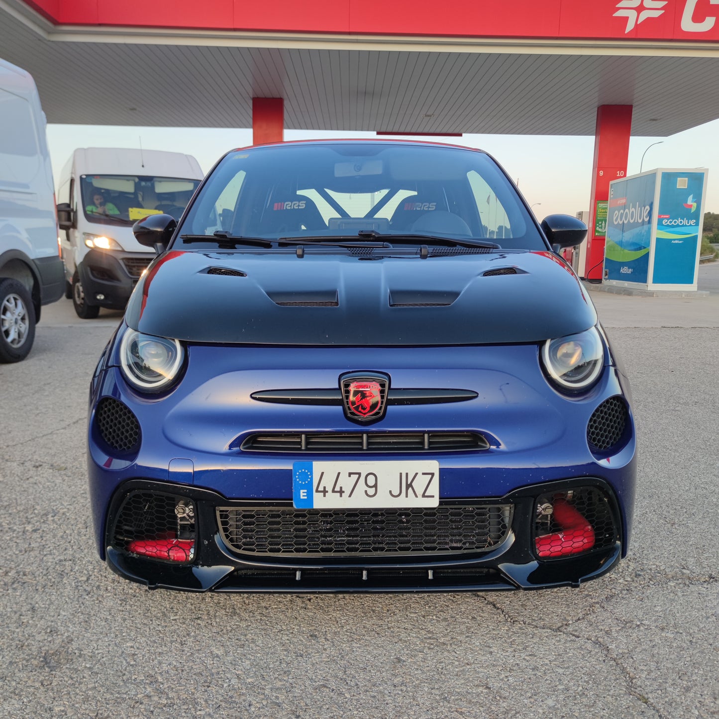 Fari Alogeni Modificati Abarth No Xenon Led