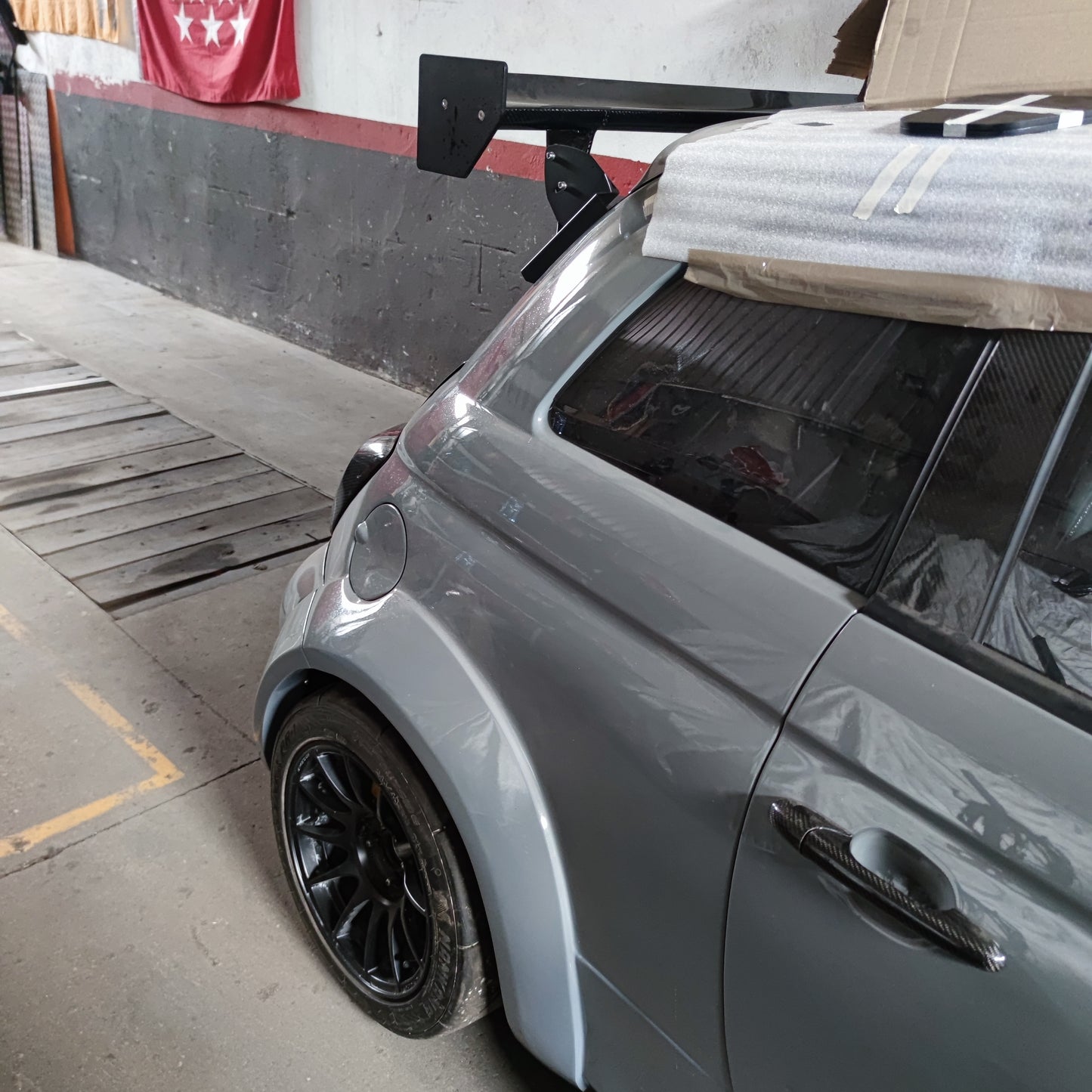 Abarth Fiat Ventanas Traseras (3) Finestrini Biposto Policarbonato Makrolon Windows