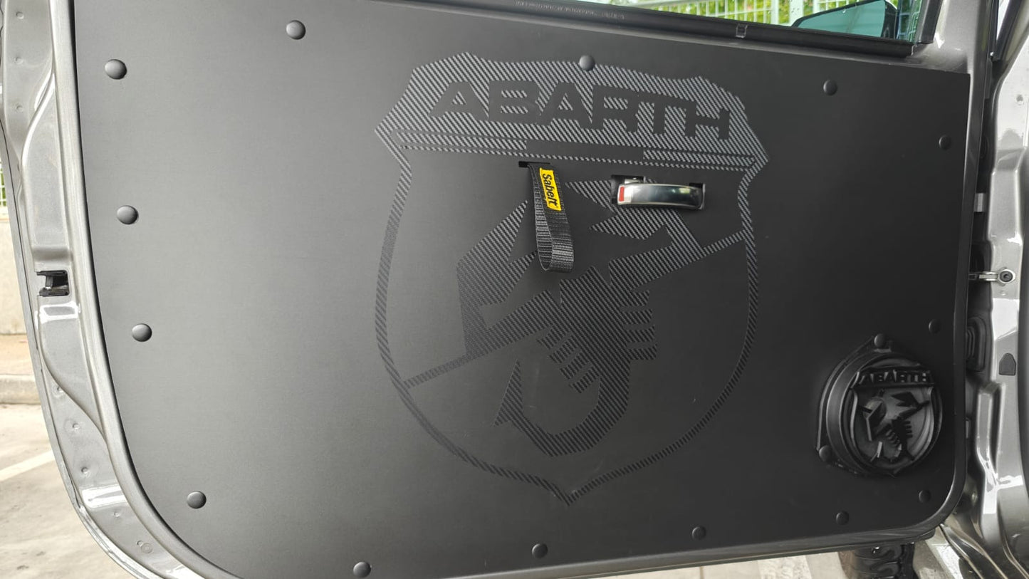 Abarth Panels (2) Biposto type door + handle