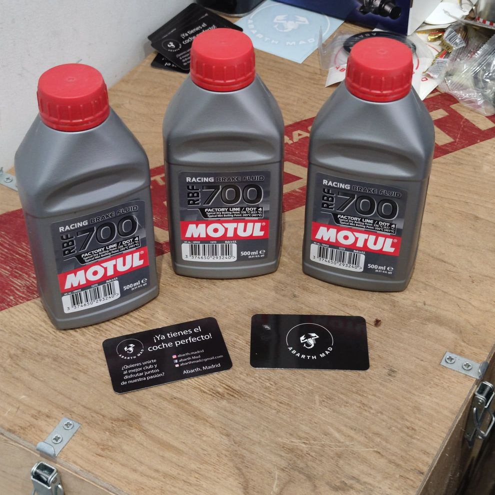 Abarth Latiguillos Metálicos Kit de 6 unidades Brake Stainless Steel Tube