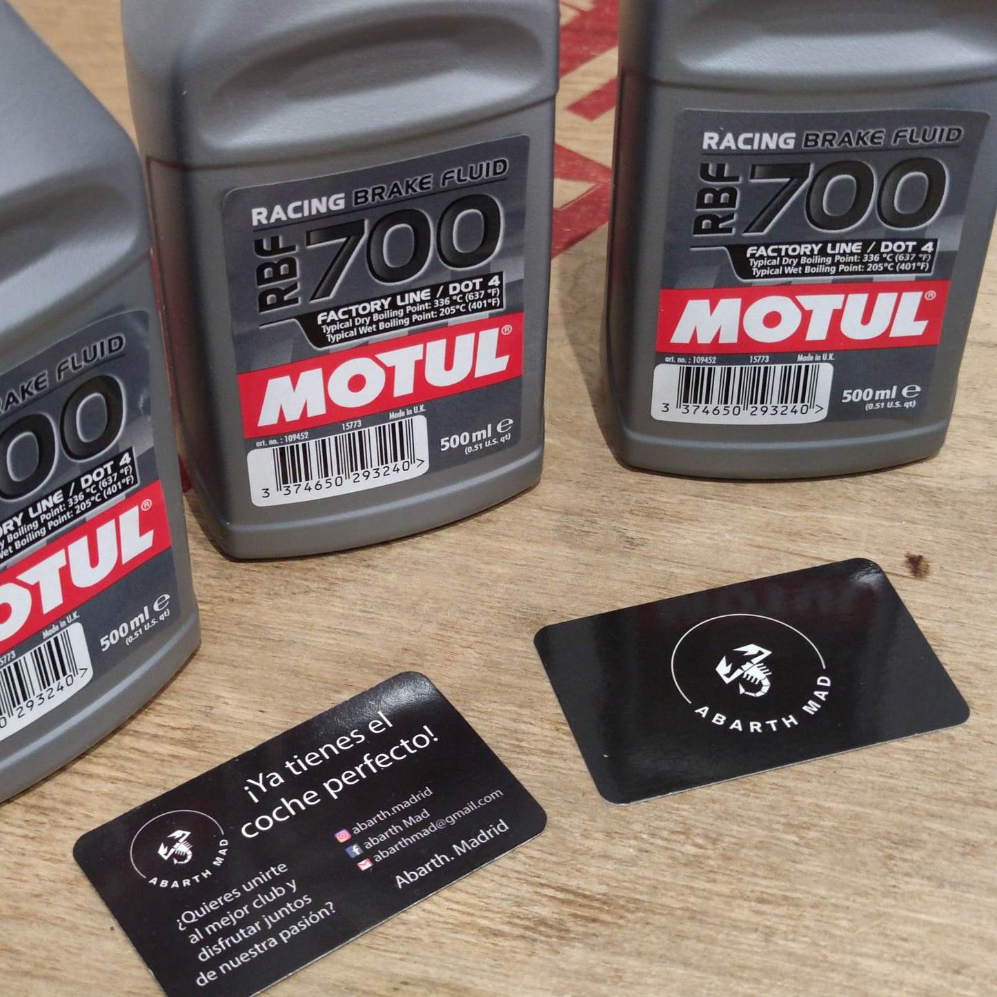 Liquido freni Motul 700 RBF DOT4 Racing