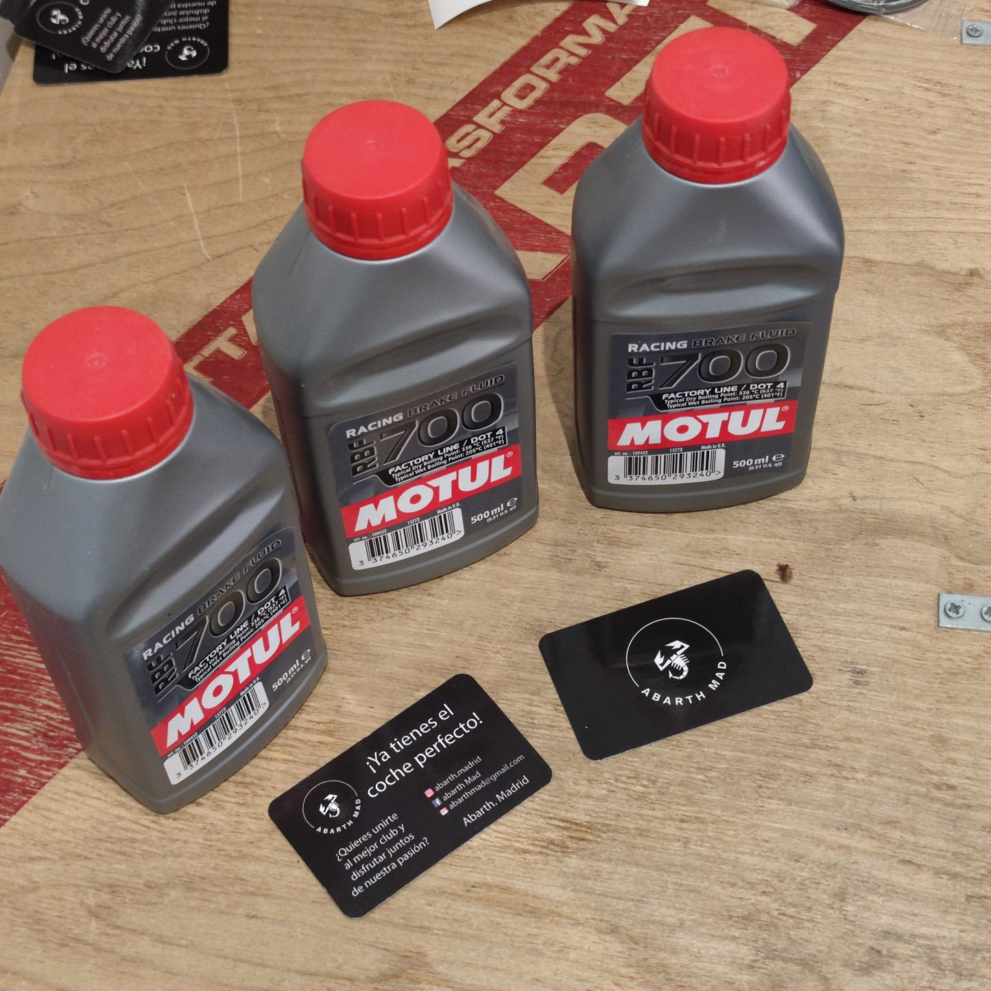 Liquido freni Motul 700 RBF DOT4 Racing