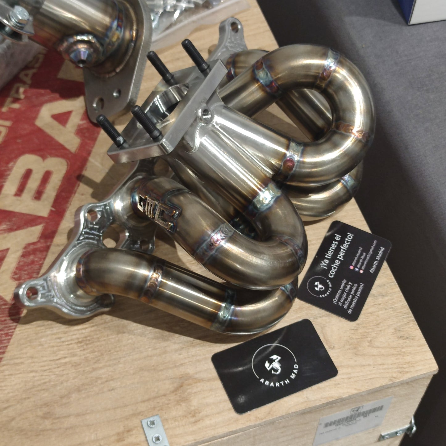 Kit Abarth GMC Collettori + Downpipe + Tubo Acqua Versione 2.0