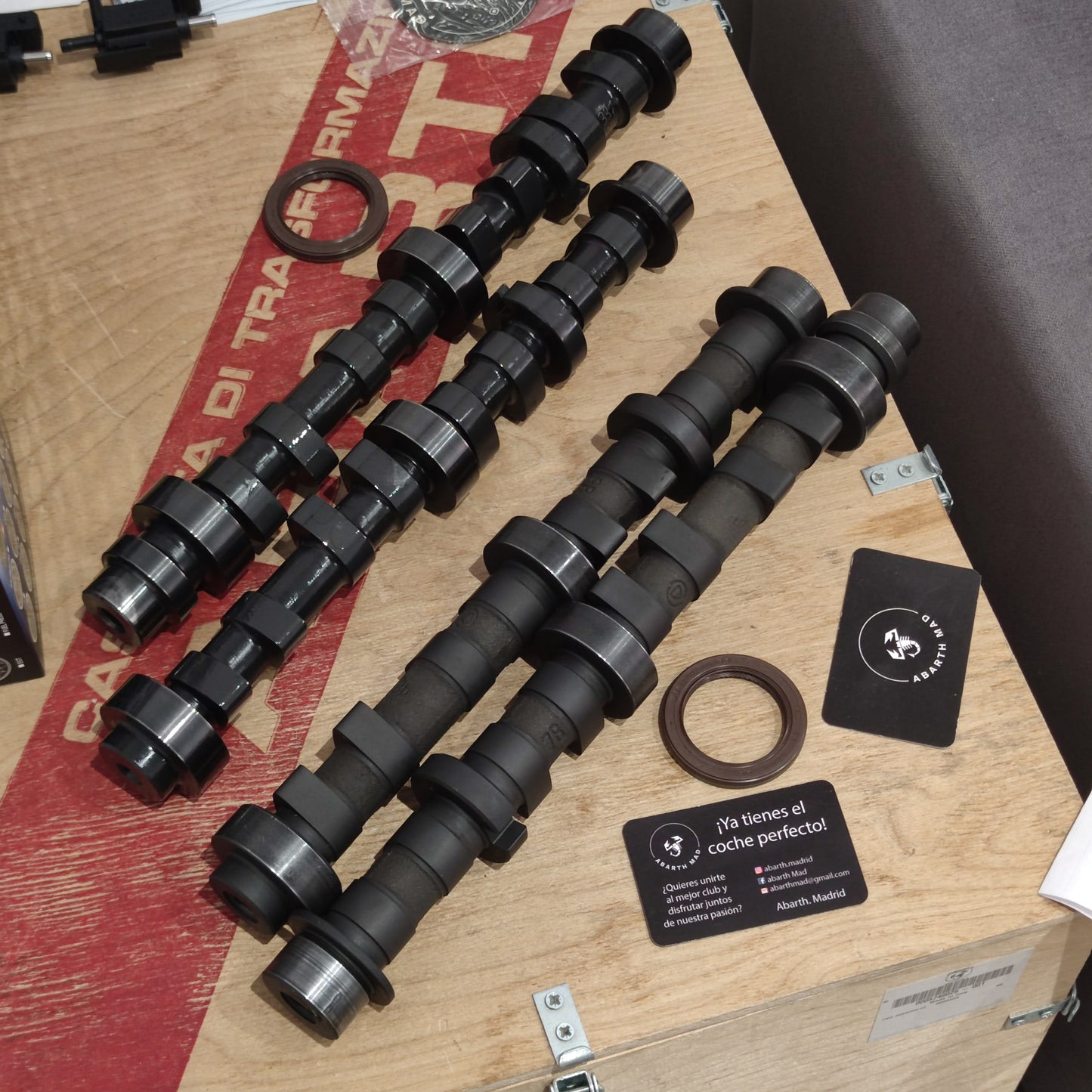 Abarth Camshafts Árboles de Levas Stage 1 street/Stage 2 race