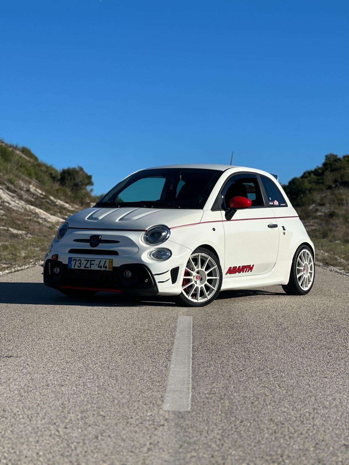 Lettere 70° Anniversario personalizzabili in vinile per portiere Abarth