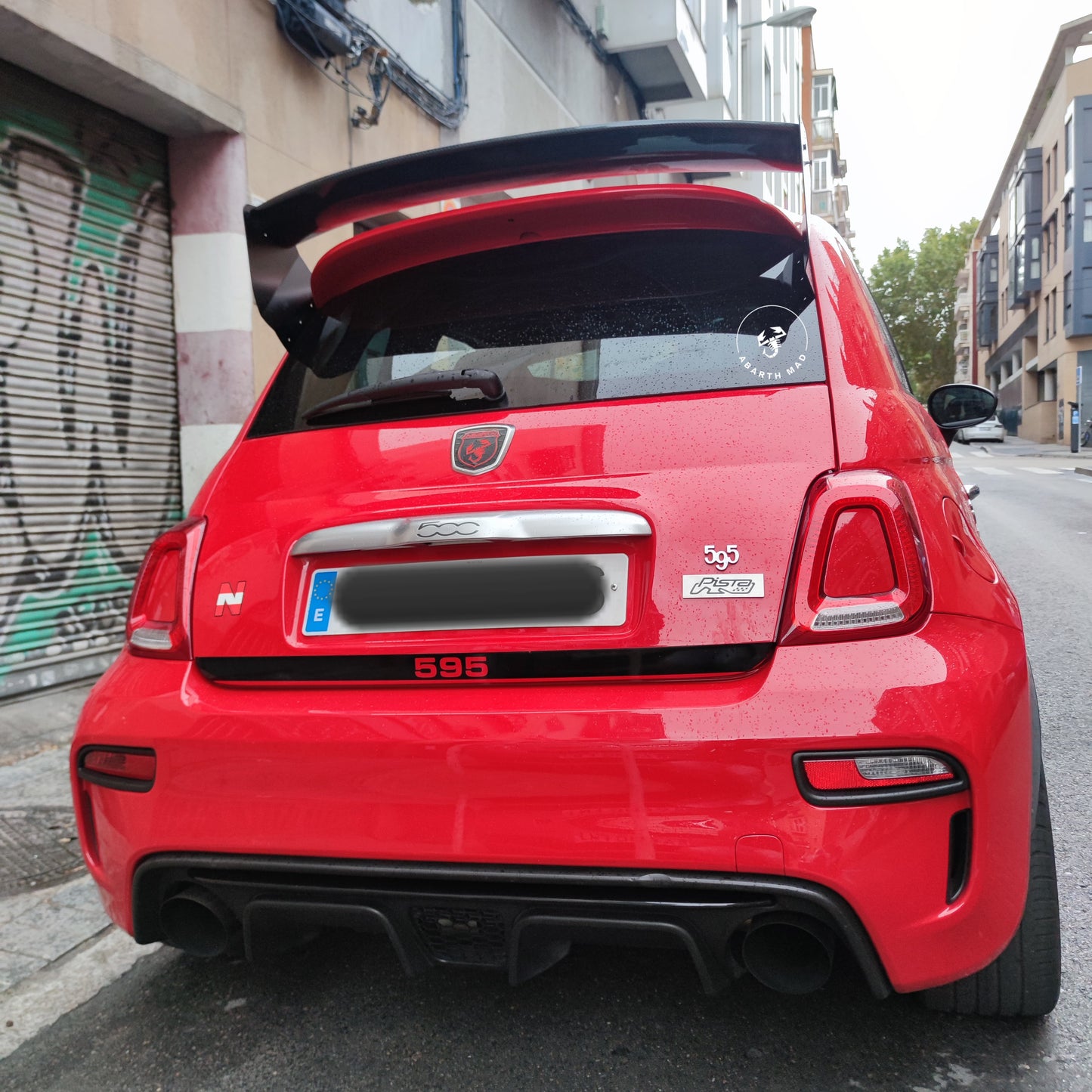 Abarth Alerón Spoiler Trackaero Spain