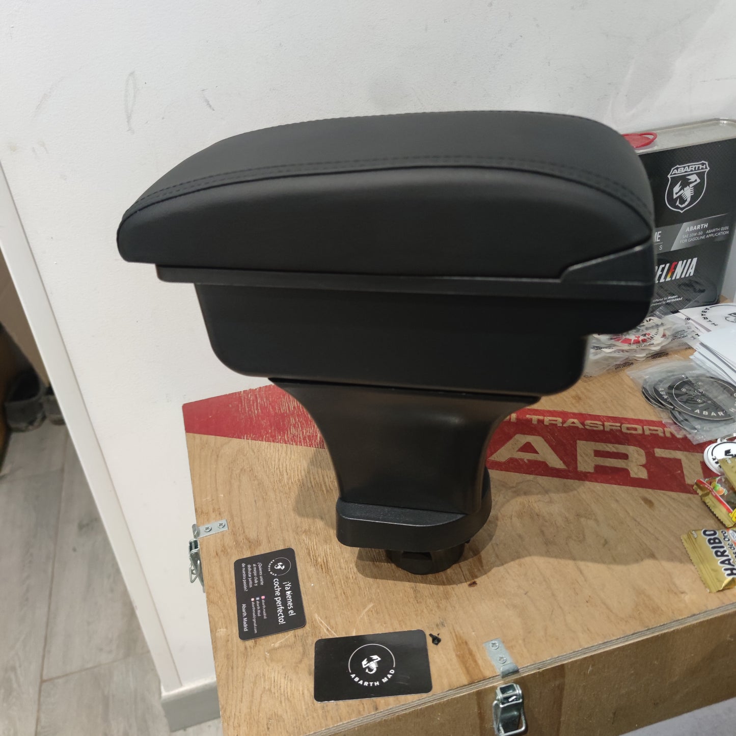 Abarth Armrest Reposabrazos Piel