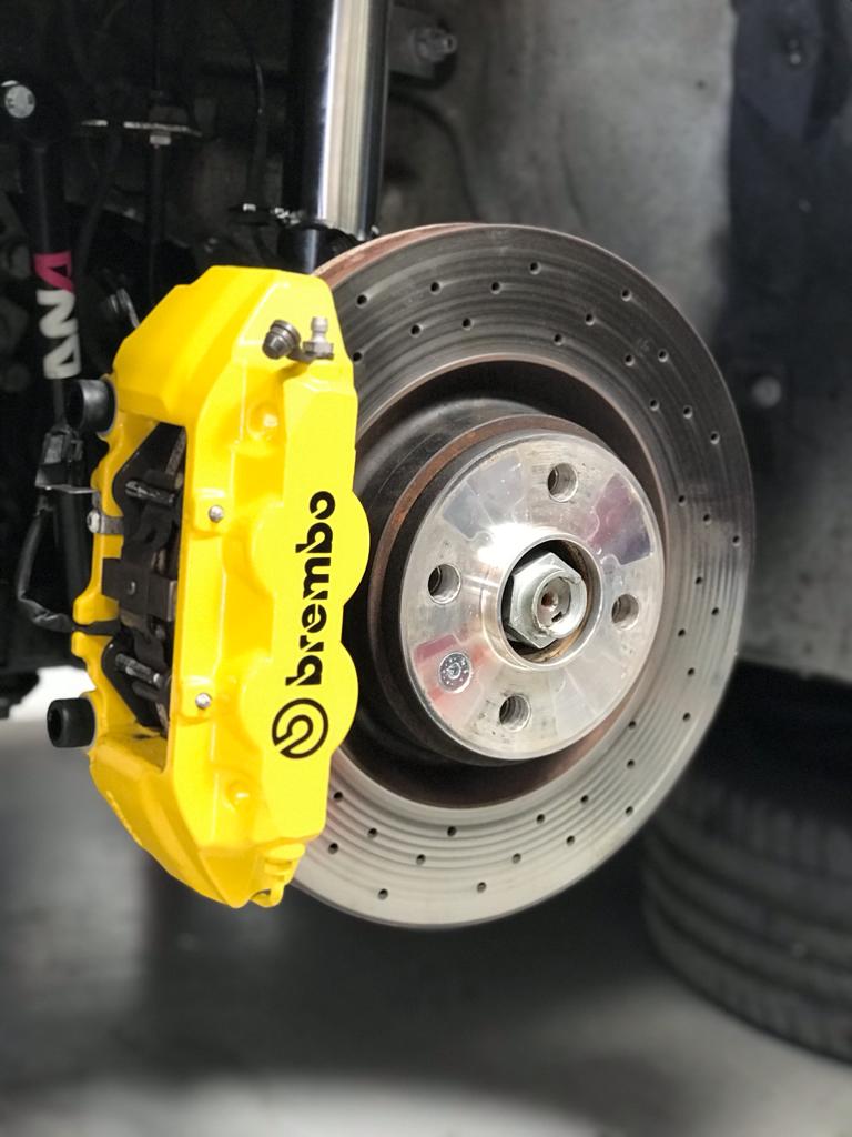 Kit Abarth Brembo ORIGINALE 305mm Completo