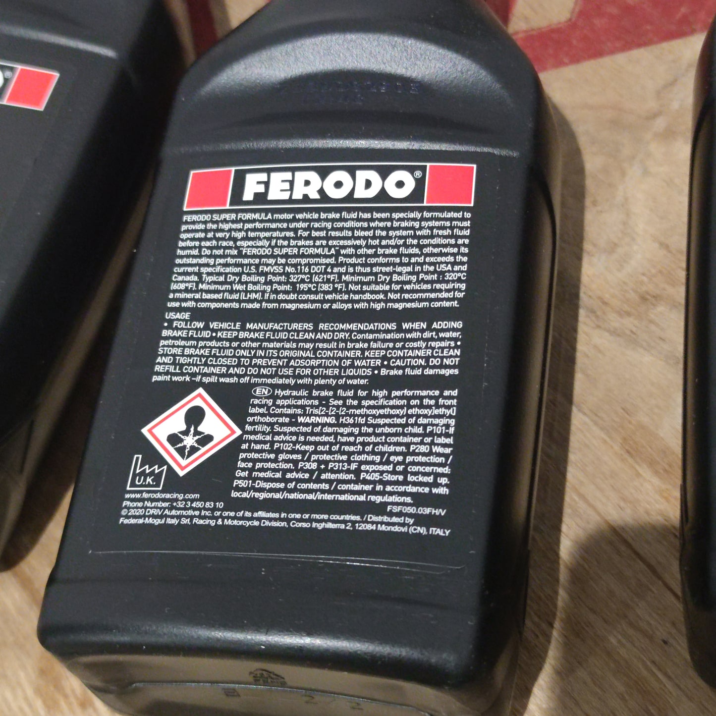 Ferodo Super Fórmula Dot 4.1 Líquido de Frenos 500ml