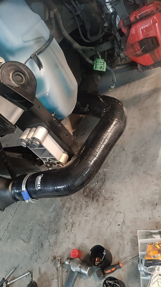 Abarth 500 solo manguitos ONLY Intercooler Silicone tubes 🔴⚫️