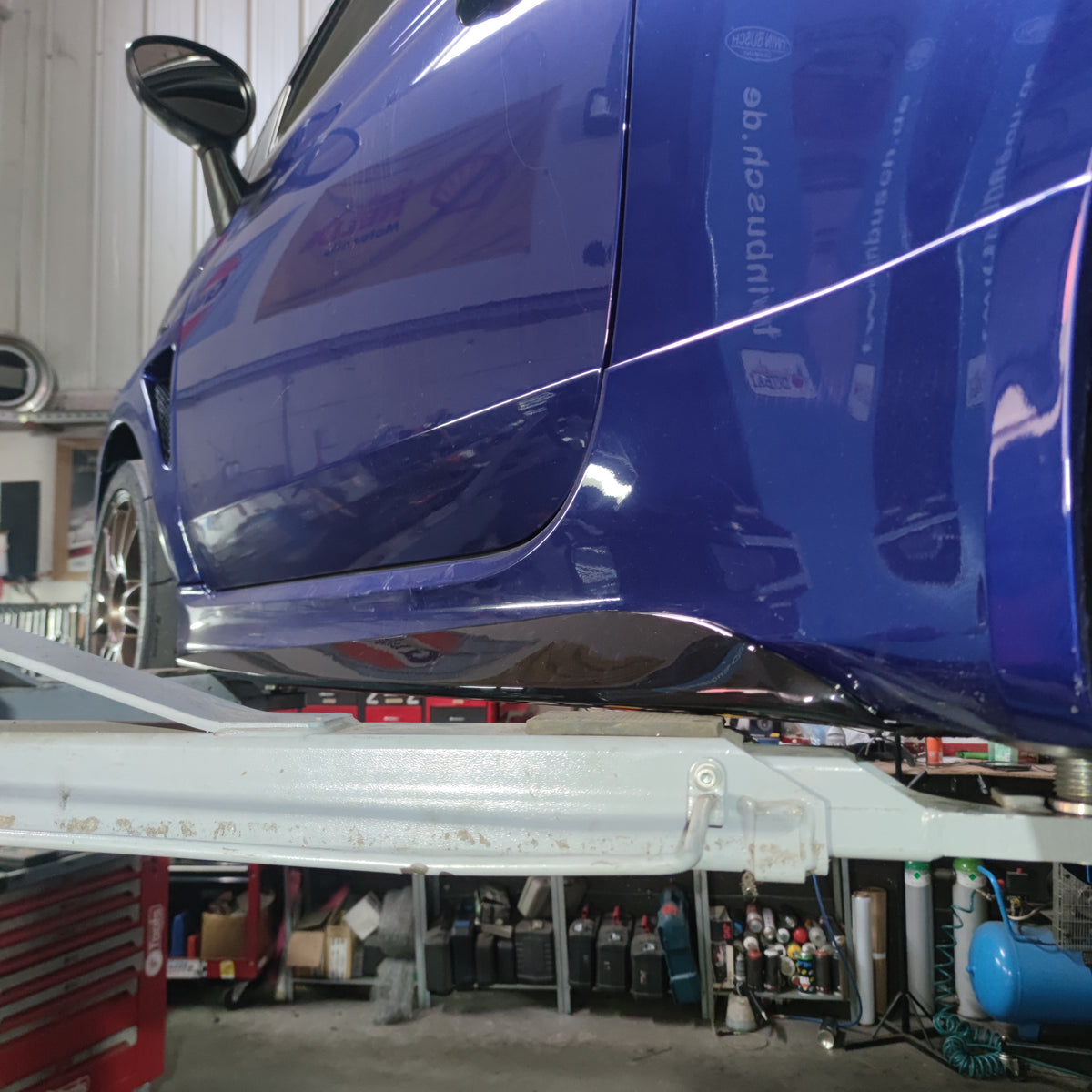 Abarth 500 All Model Side Skirts (2) Extended 2.0 Biposto Style Racing Taloneras Minigonne
