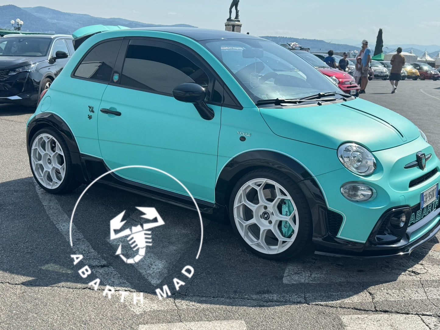 Exclusive! Abarth Fiat Llantas Wheels Cup GMP 17" or 18"