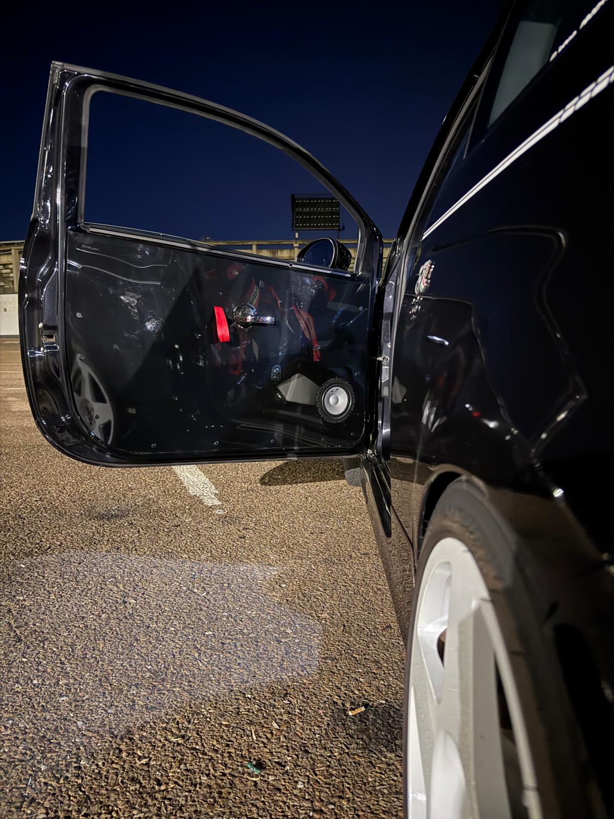 Abarth Panels (2) Biposto type door + handle