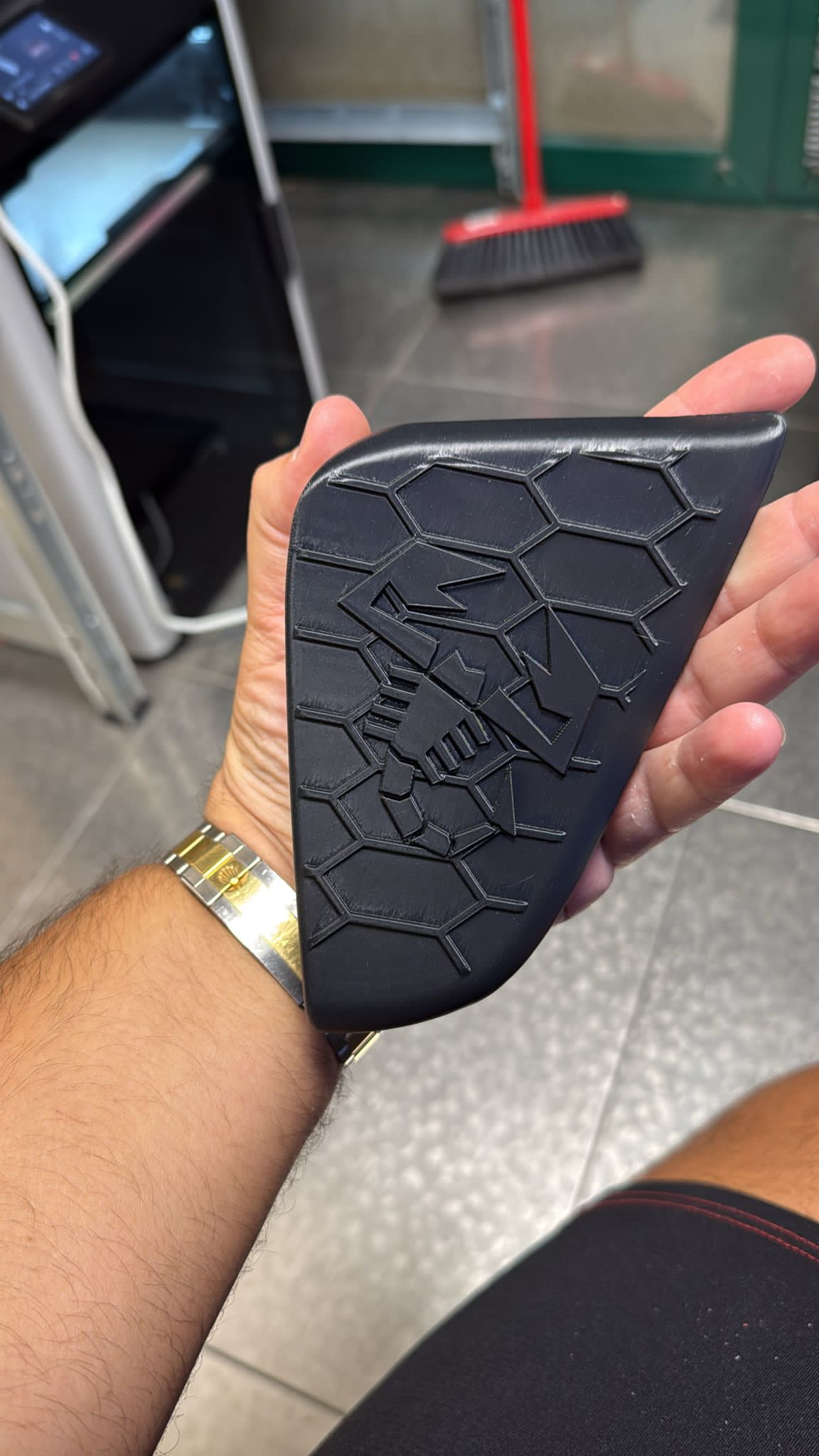 Abarth All Model (2) 3D  Rejillas Laterales Entrada Aire Side Air Grilles Low Intake Admisión Baja