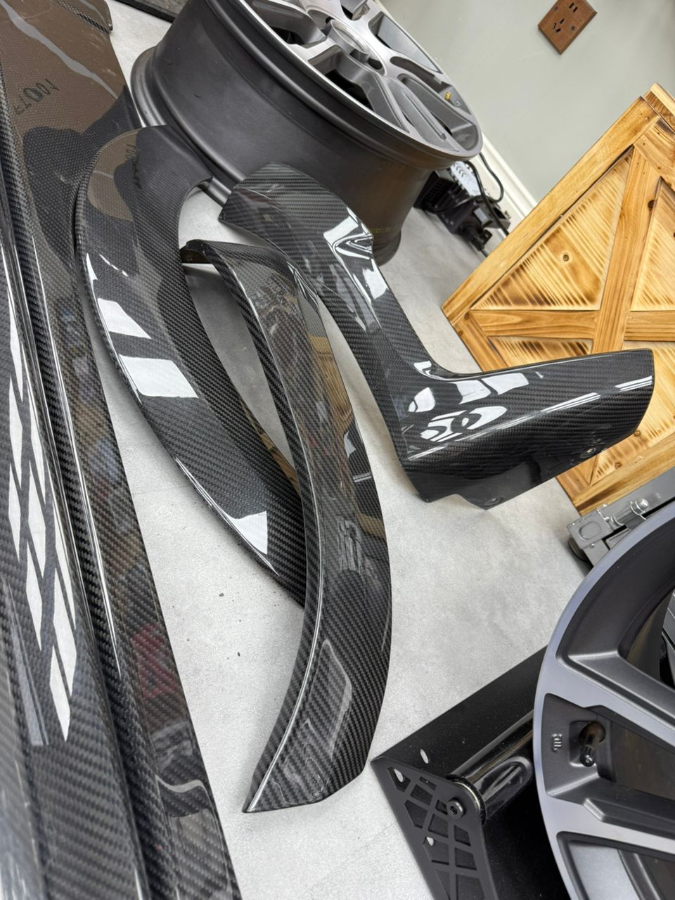 Abarth Kit 70th Aniversario Estético Ensanches Bodykit 100% Fibra de Carbono made in italy 🇮🇹