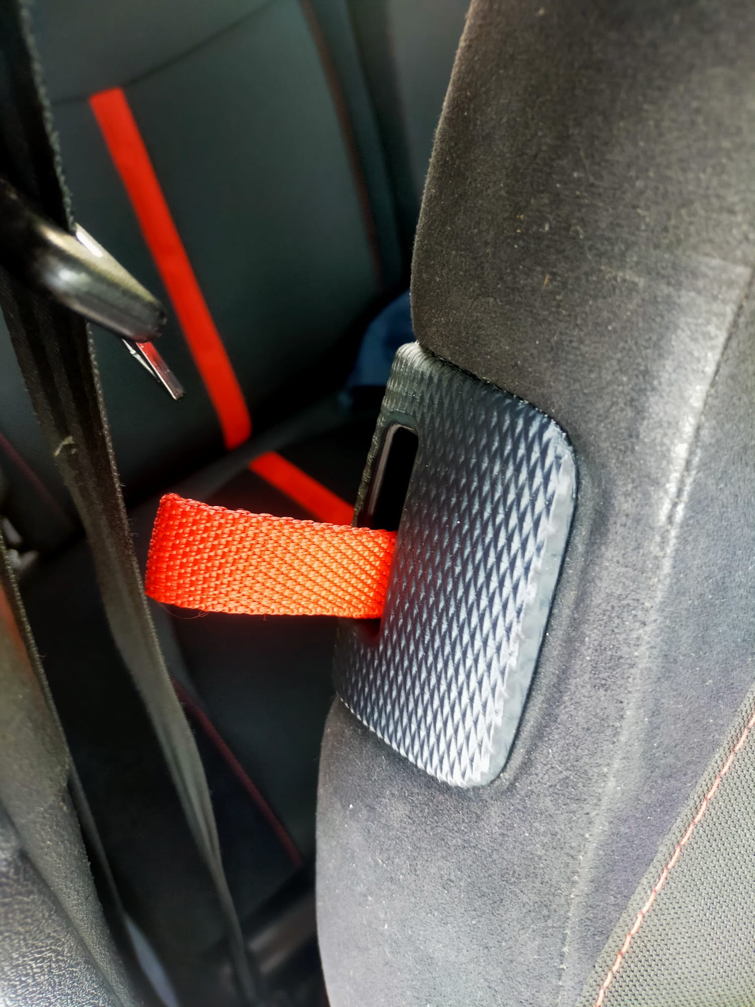 Abarth (2) Set Pair Standard Seat Handle (No Sabelt) Seat Pulls