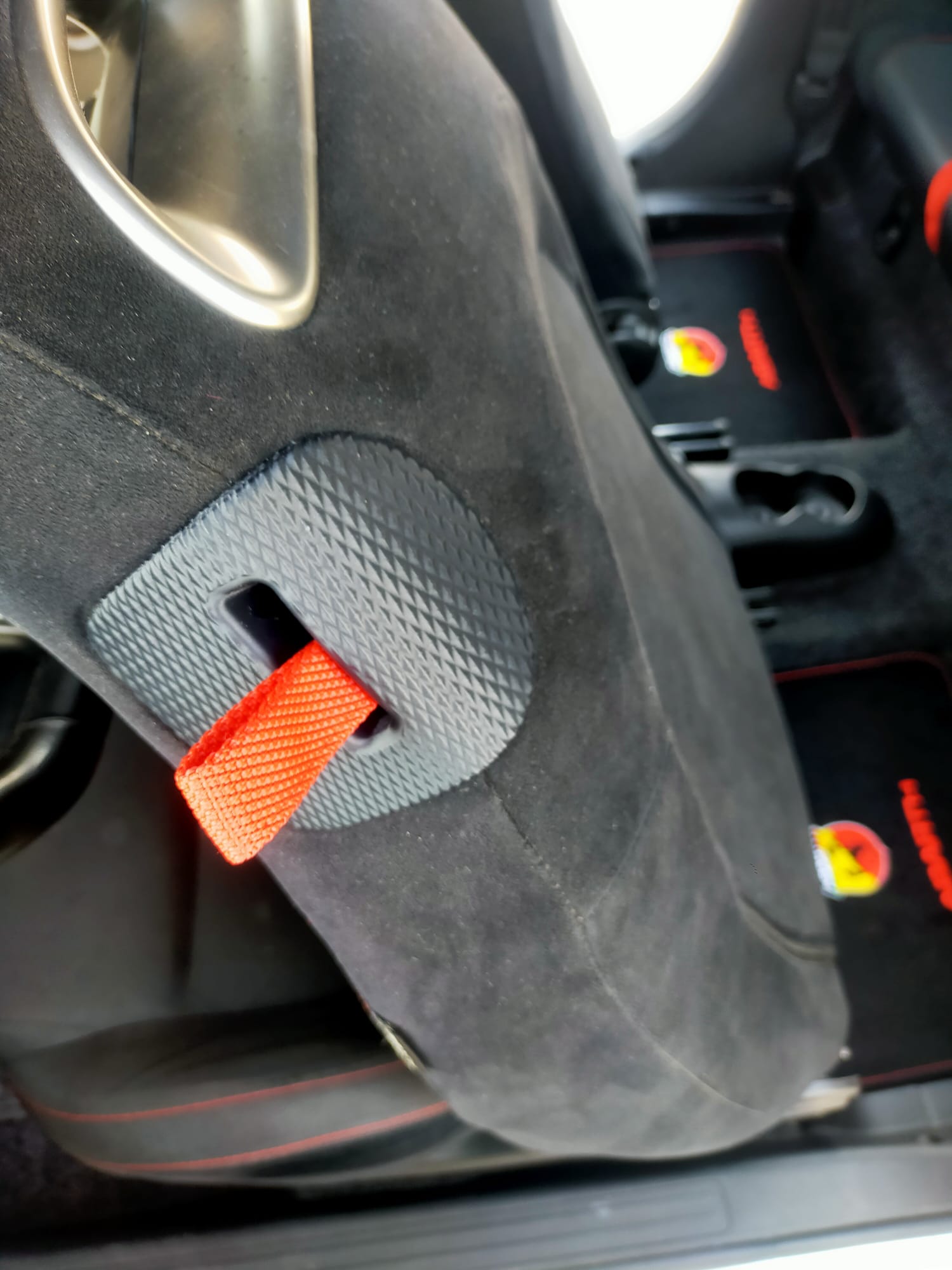 Abarth (2) Set Pair Standard Seat Handle (No Sabelt) Seat Pulls