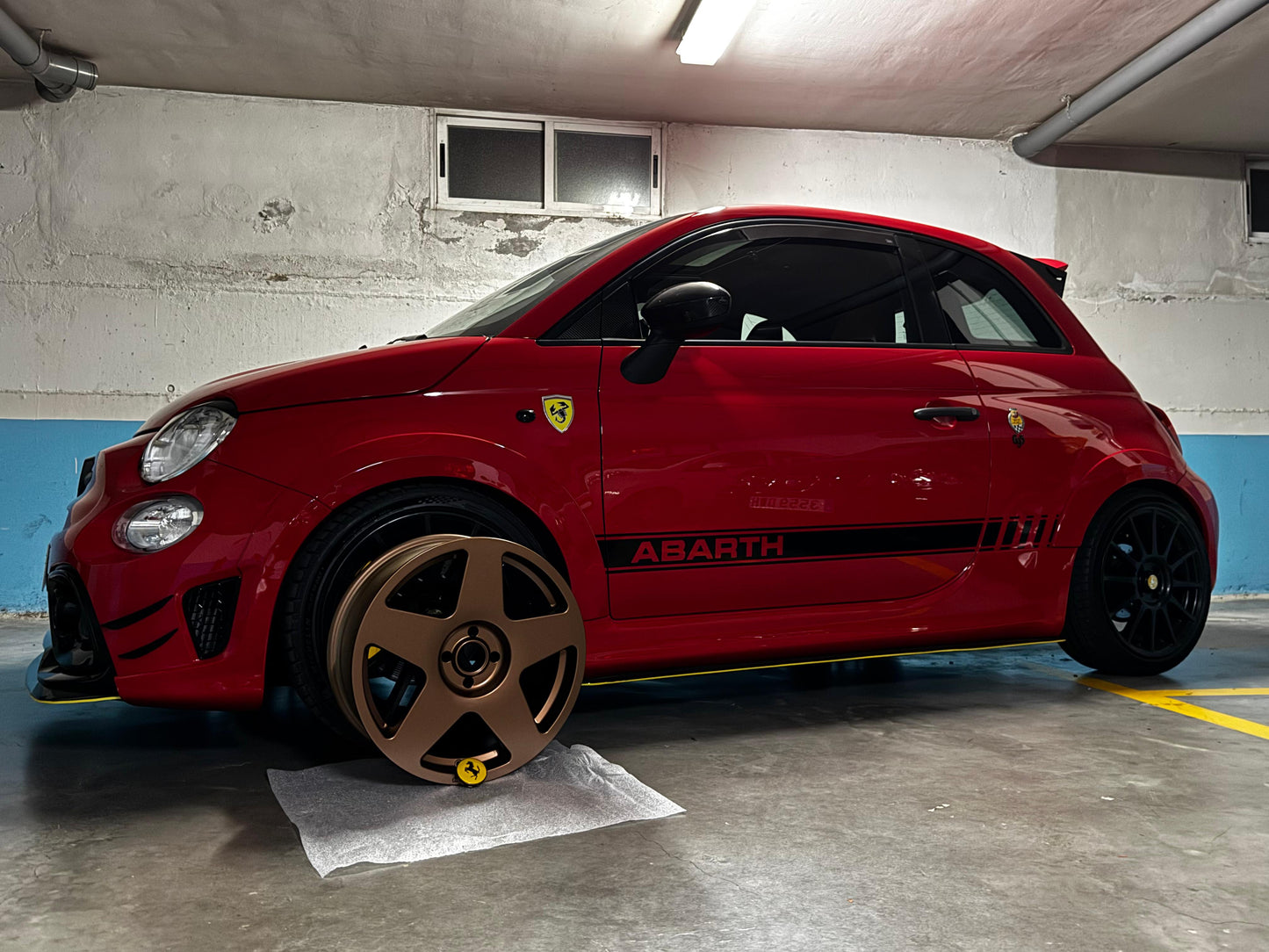 Abarth Alfa Fiat Punto Llantas Wheels 17x7,5 ET30 4x98 & 4x100