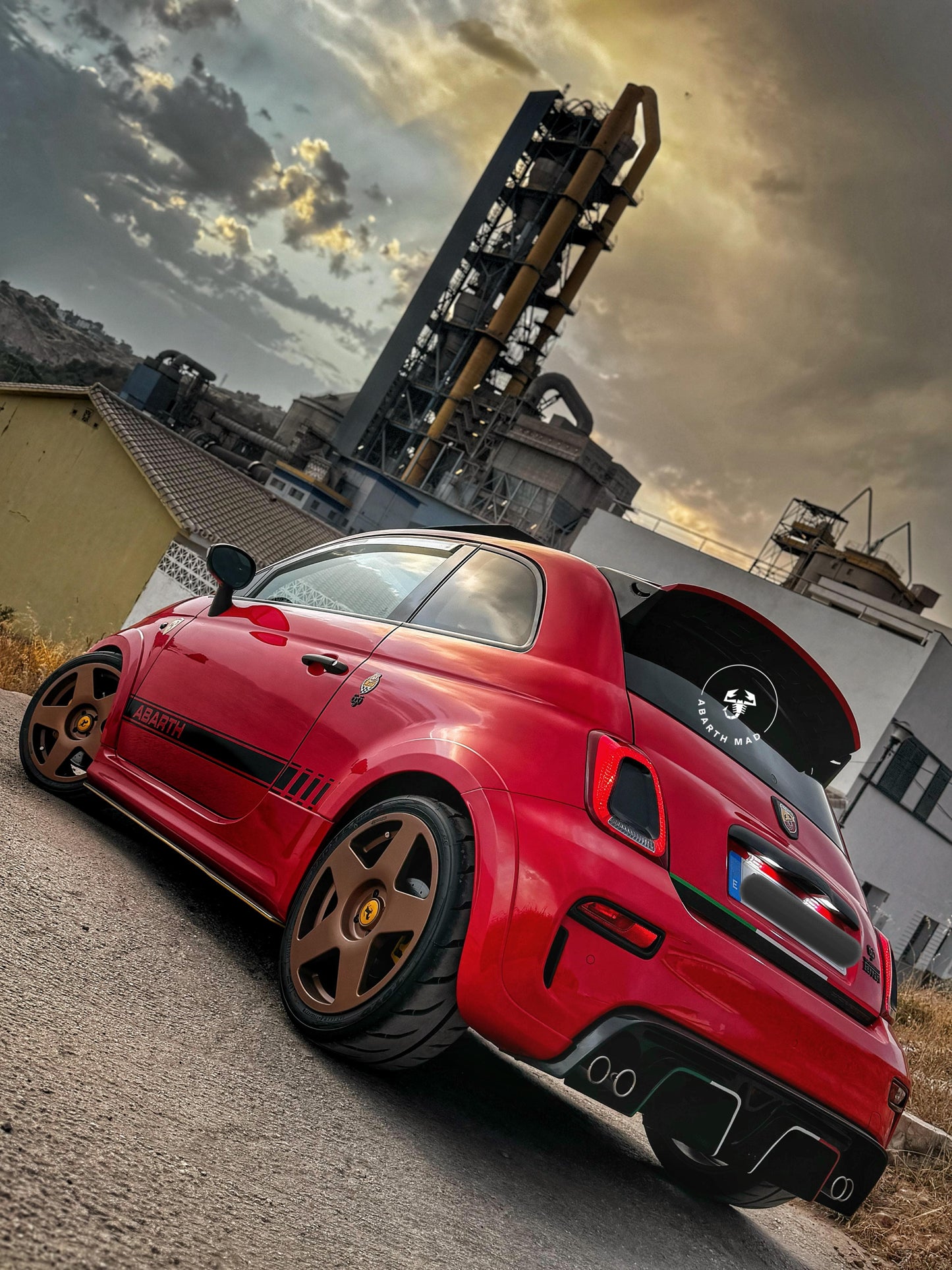 Abarth Alfa Fiat Punto Llantas Wheels 17x7,5 ET30 4x98 & 4x100