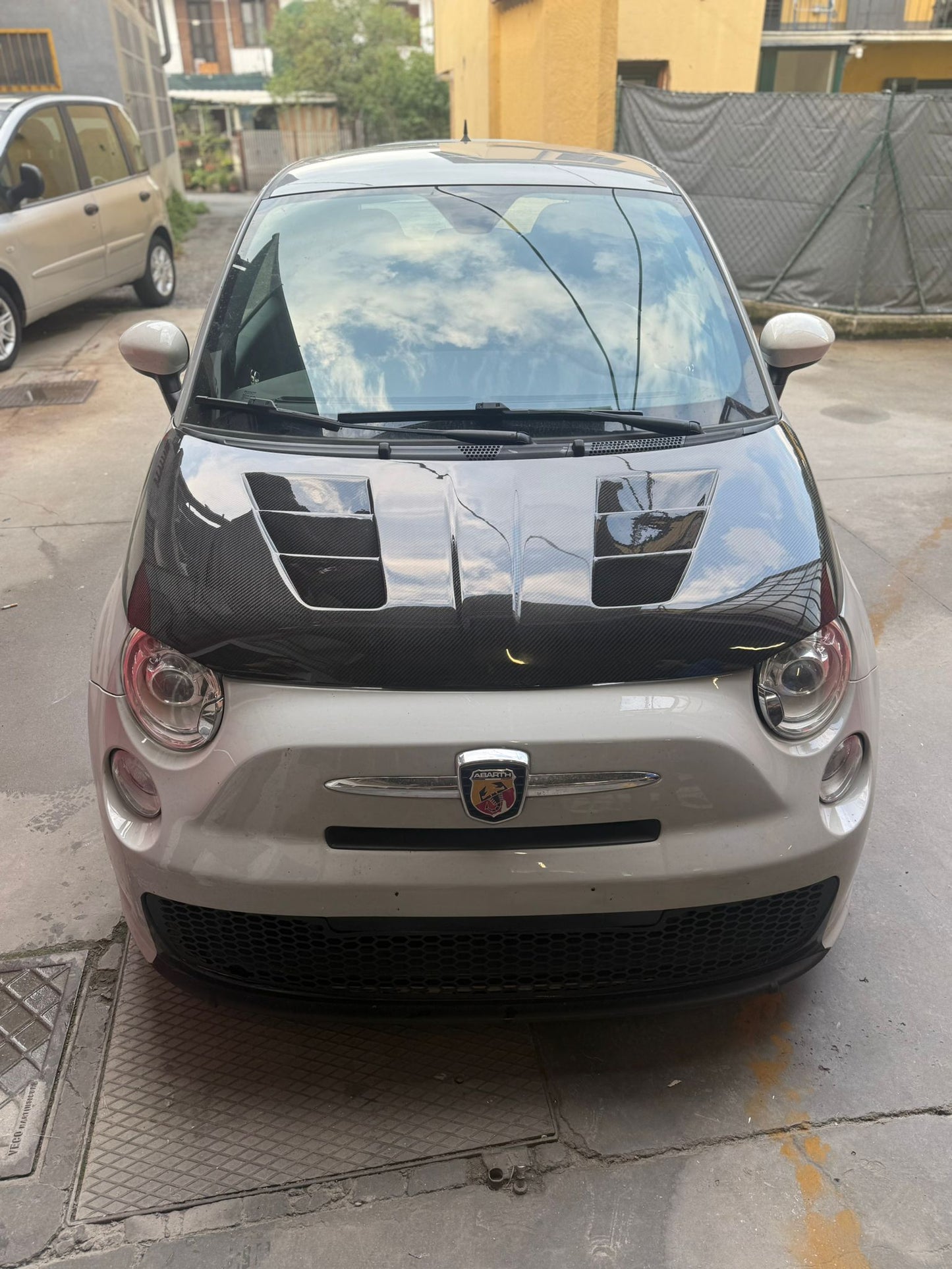 Abarth Capó Performance Fibra Doble Salida