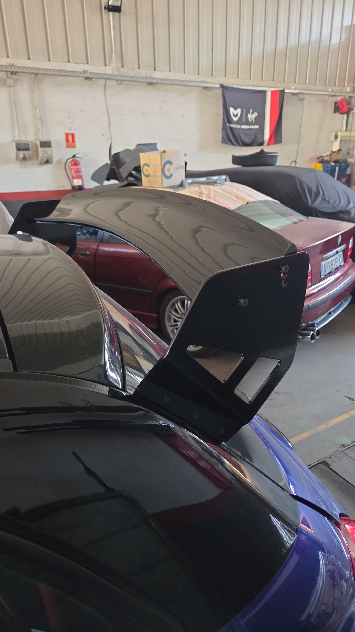 Novedad!! Abarth Spoiler 2.0 Alerón Track Extreme Fiber CHD